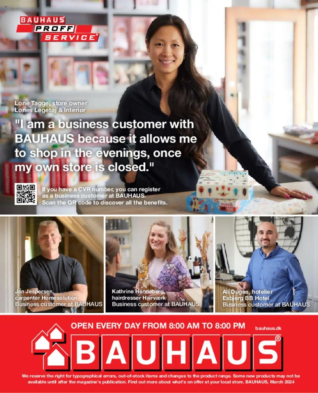 Bauhaus tilbudsavis fra 01/03/2025 Installation Service - ENGLISH