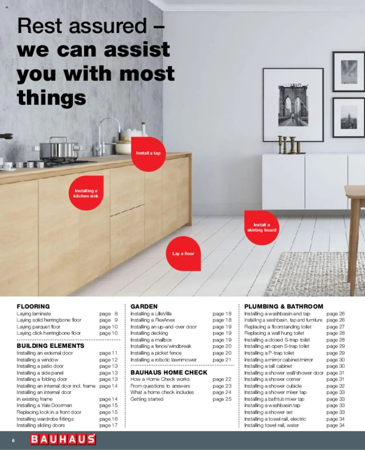 Bauhaus tilbudsavis fra 01/03/2025 Installation Service - ENGLISH