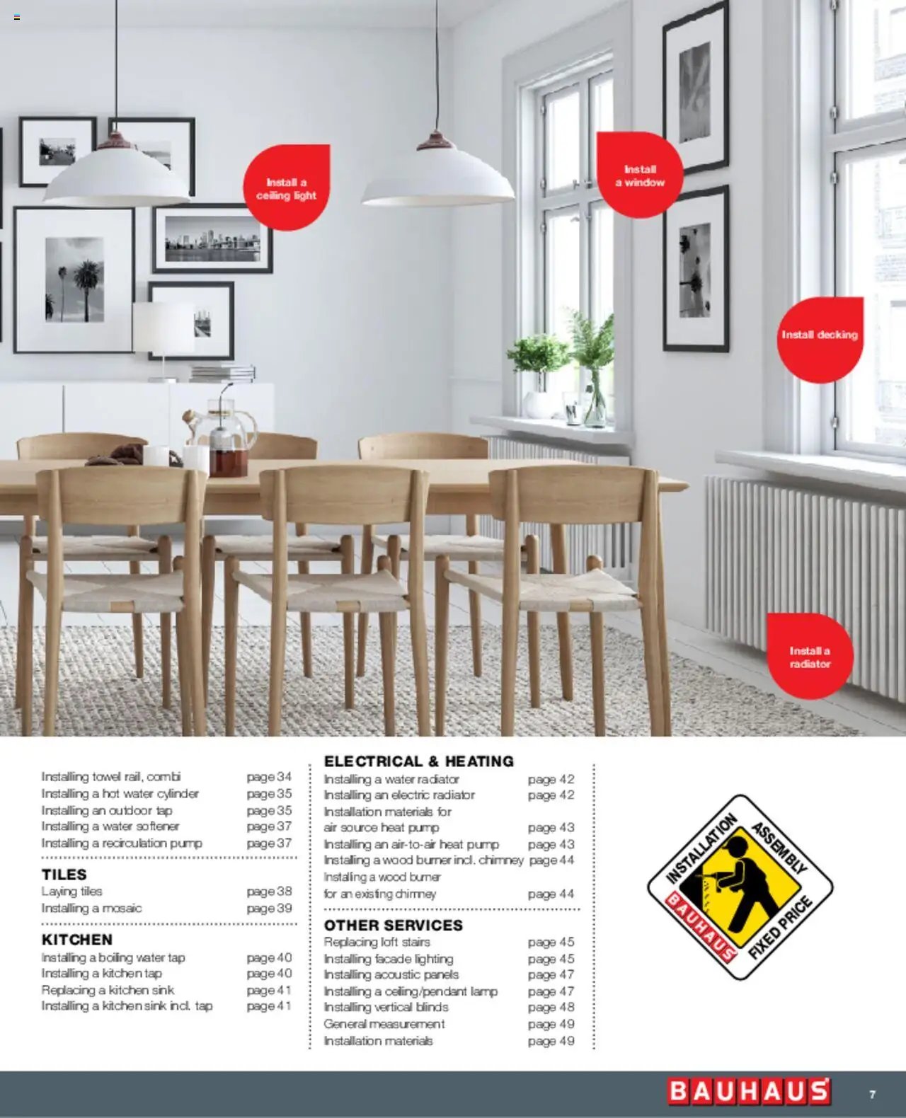 Bauhaus tilbudsavis fra 01/03/2025 Installation Service - ENGLISH