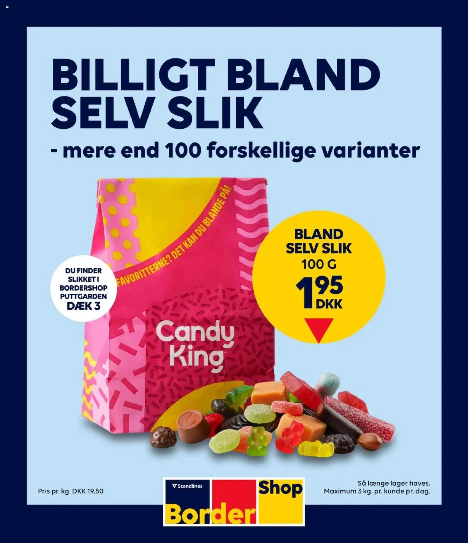 Nye Bordershop tilbud fra 08/10/2026