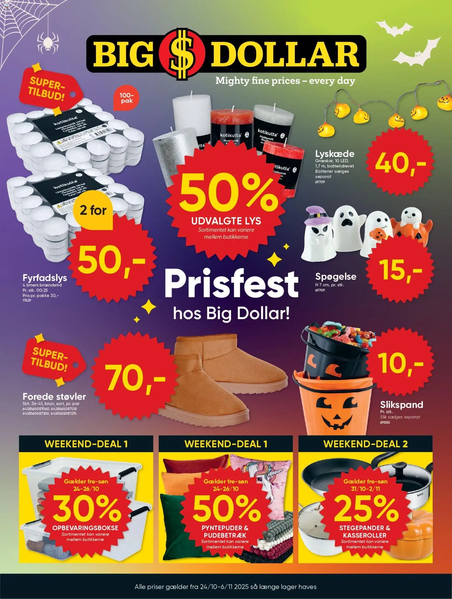 Bigdollar tilbudsavis fra 24/10/2025 Tilbudsavis