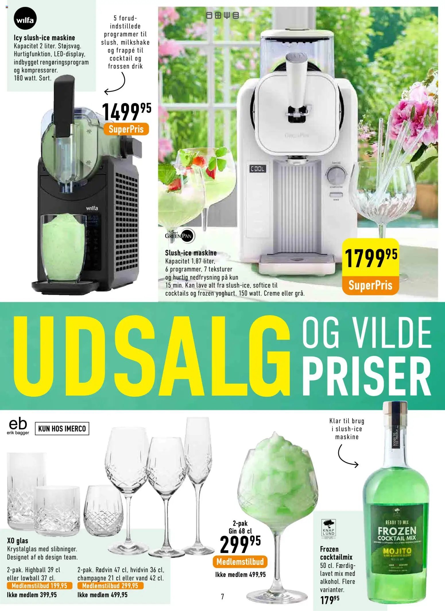Imerco tilbudsavis fra 12/06/2026 Imerco - Tilbudsavis UDSALG OG VILDE PRISER Uge 25
