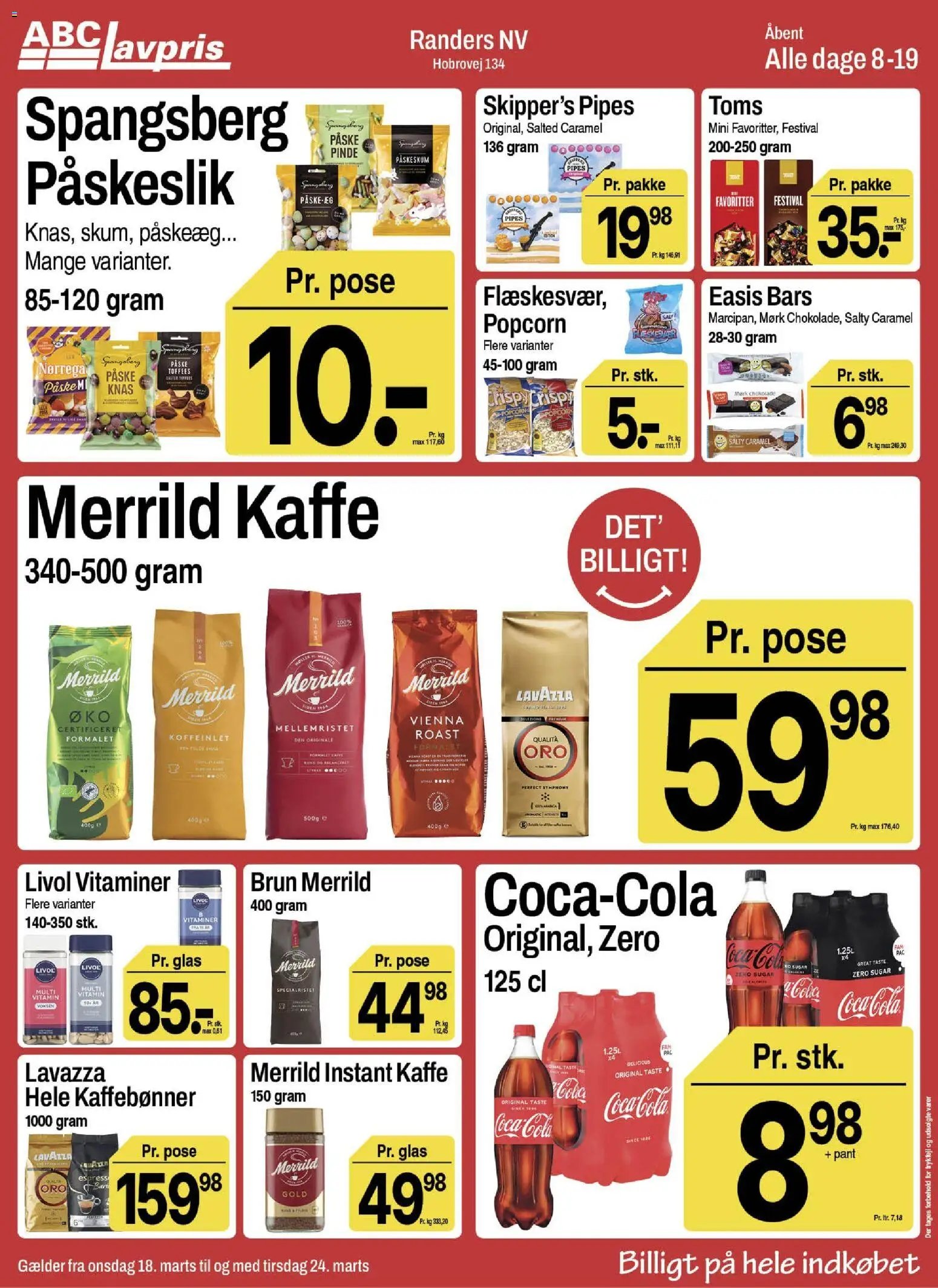 Abc Lavpris tilbudsavis fra 18/03/2026 Abc Lavpris - Randers NV