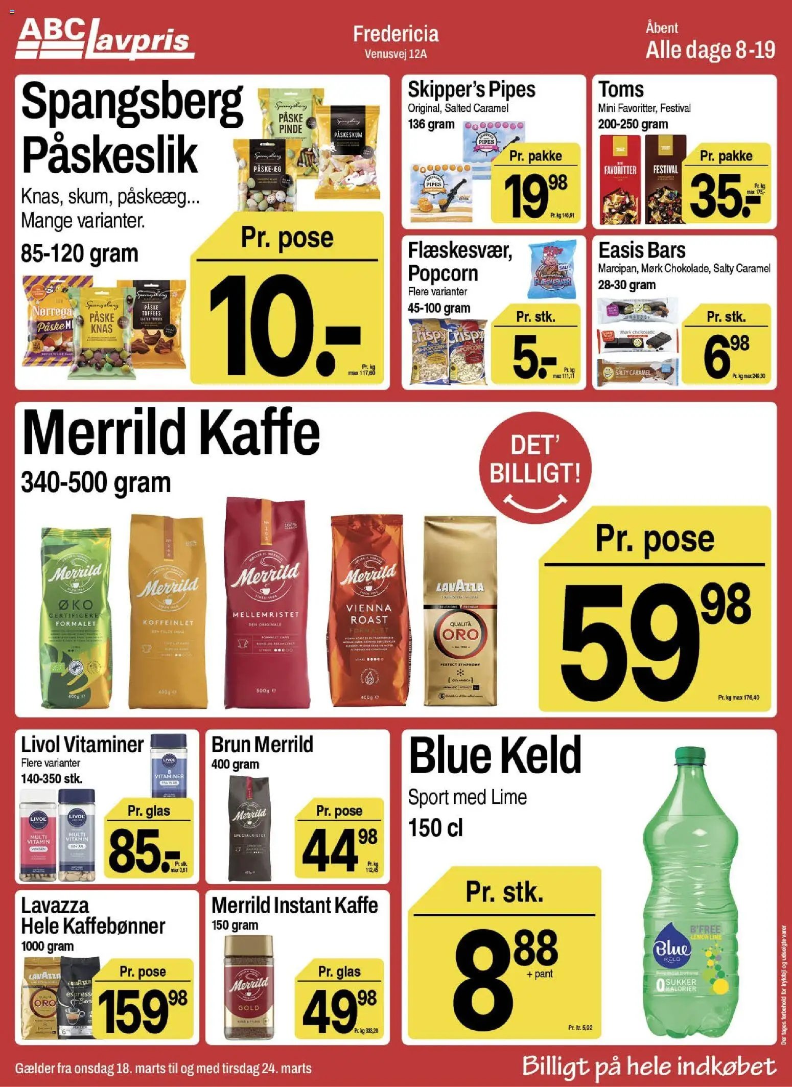 Abc Lavpris tilbudsavis fra 18/03/2026 Abc Lavpris - Fredericia