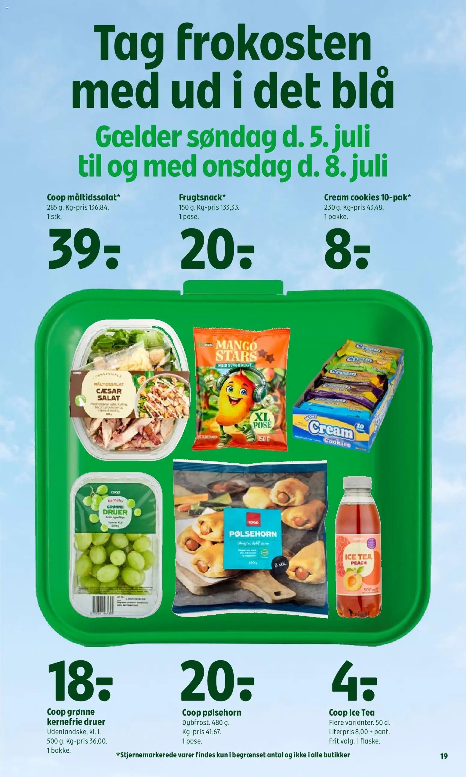 Coop 365 tilbudsavis fra 02/07/2026 Coop 365 - Tilbudsavis uge 27