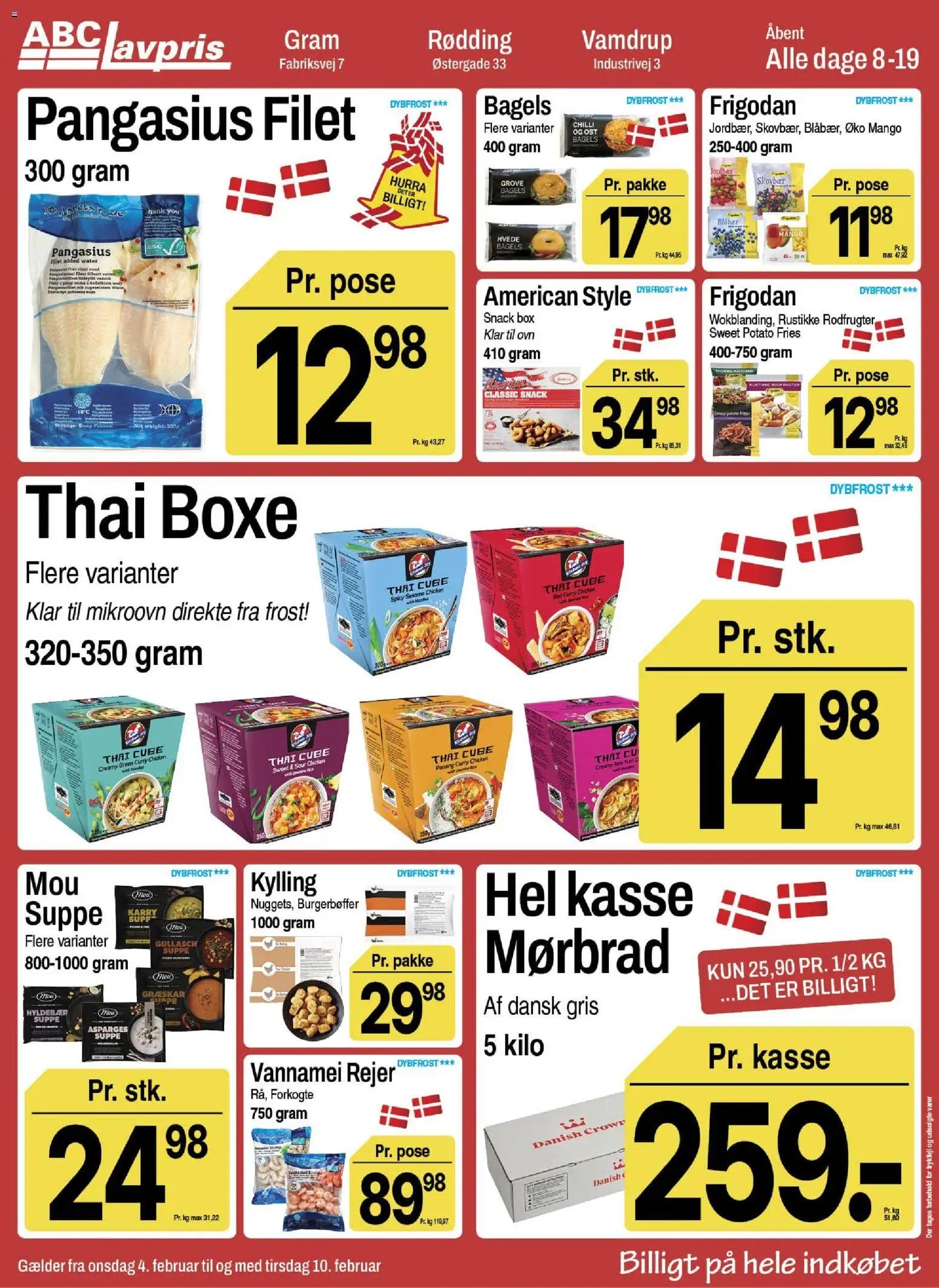 Abc Lavpris tilbudsavis fra 04/02/2026 Gram