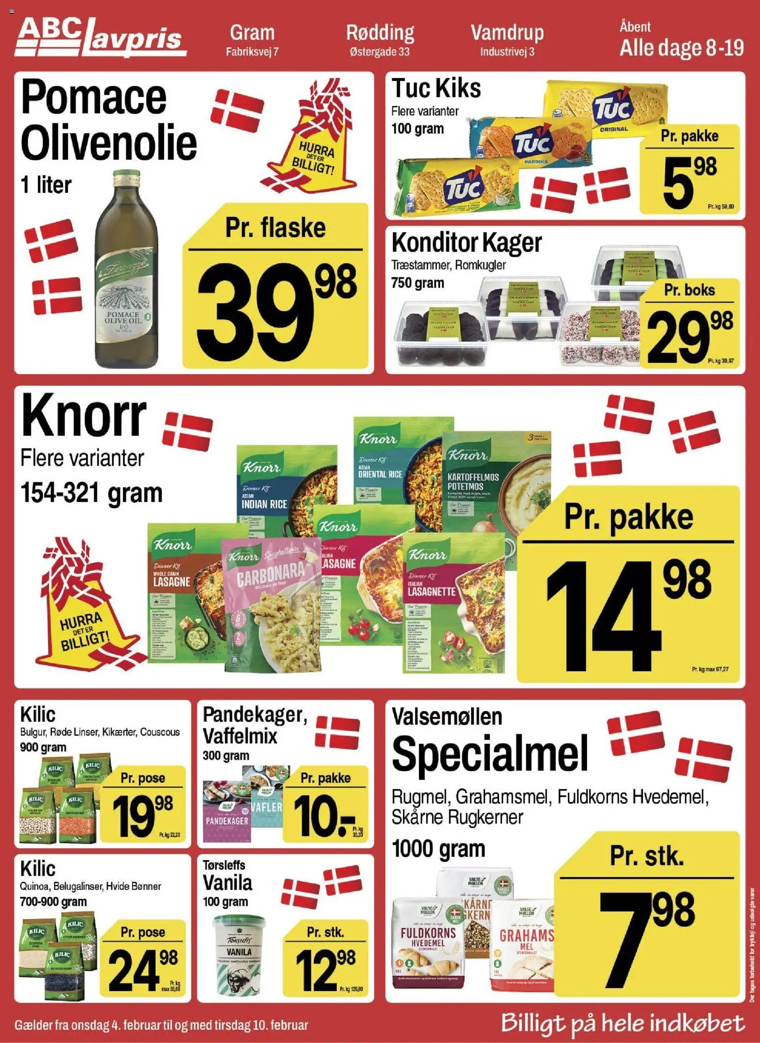 Abc Lavpris tilbudsavis fra 04/02/2026 Gram