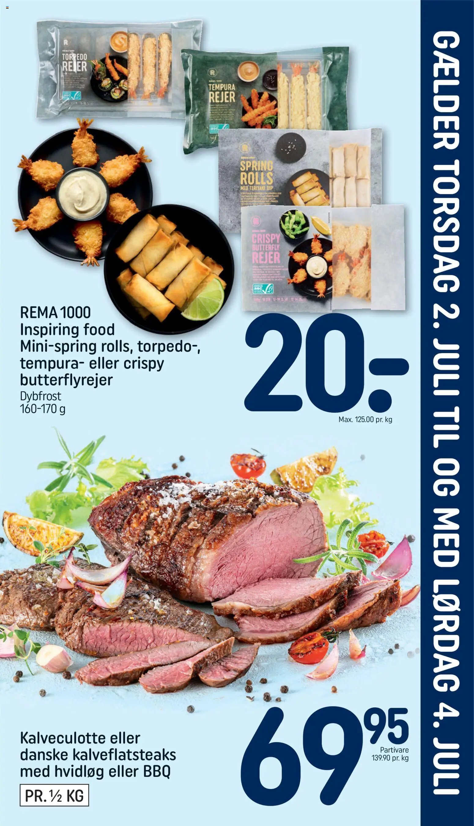 Rema 1000 tilbudsavis fra 28/06/2026 Rema 1000 - Tilbudsavis uge 27