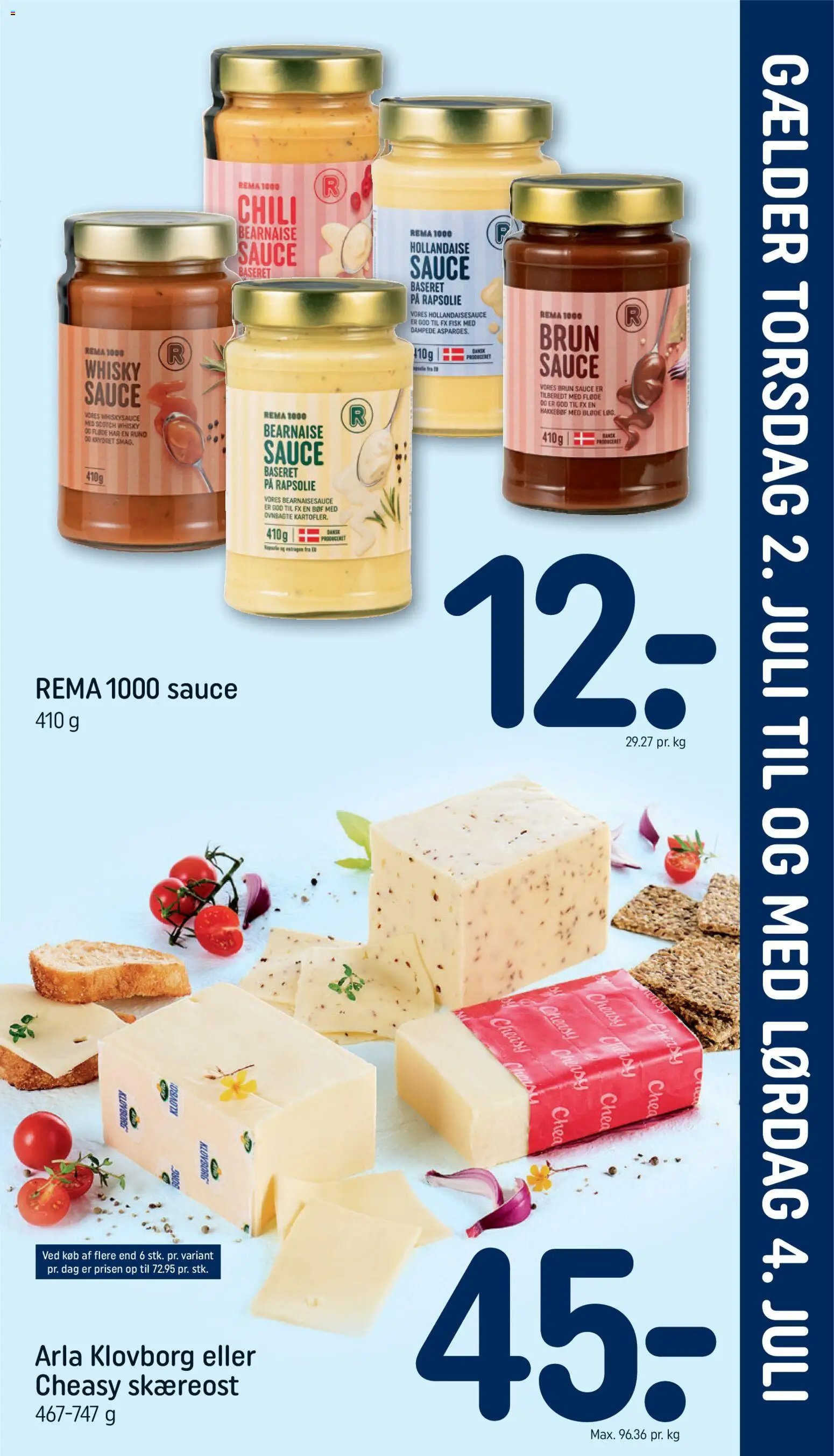Rema 1000 tilbudsavis fra 28/06/2026 Rema 1000 - Tilbudsavis uge 27