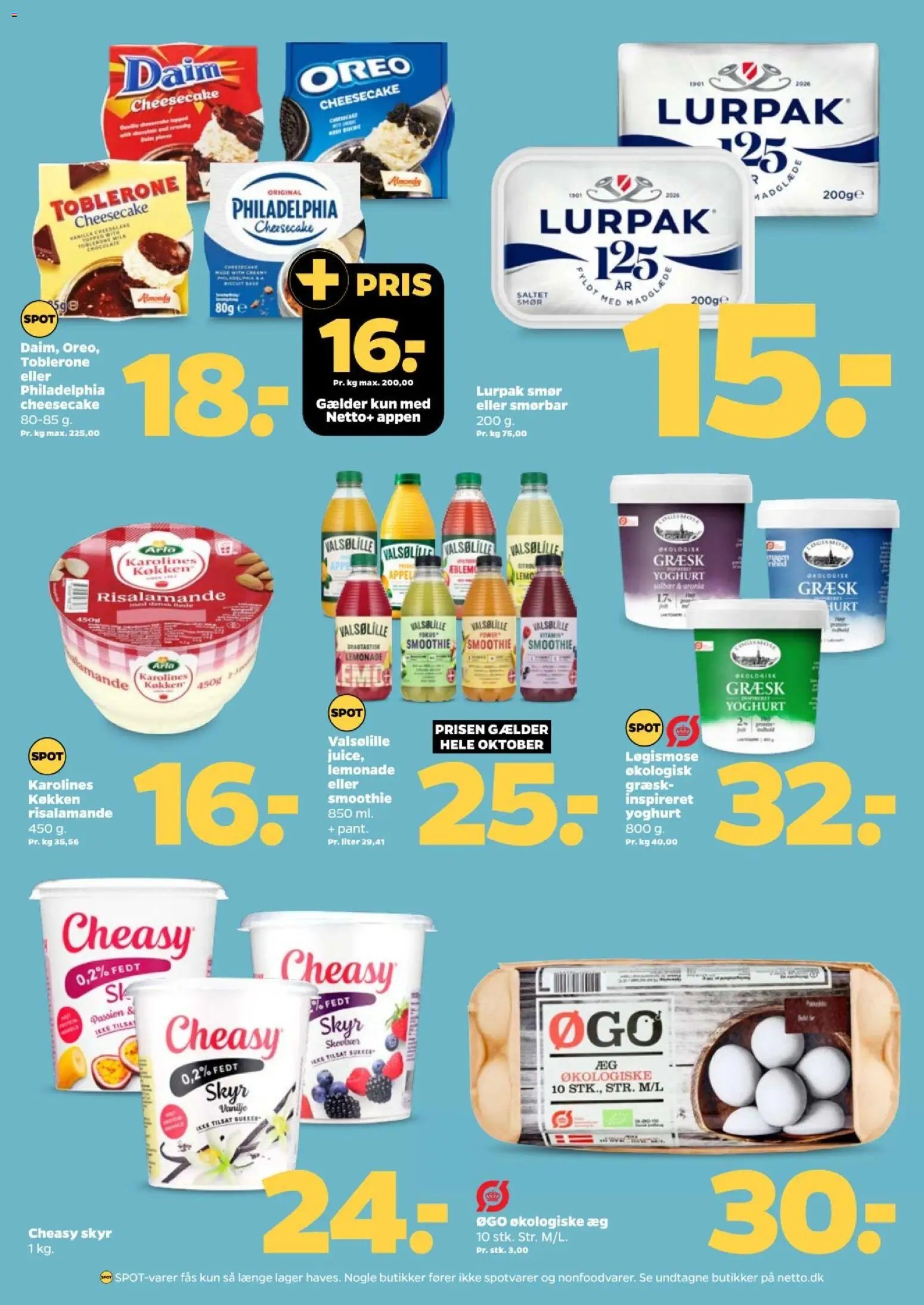 Nye Netto tilbud fra 24/10/2026