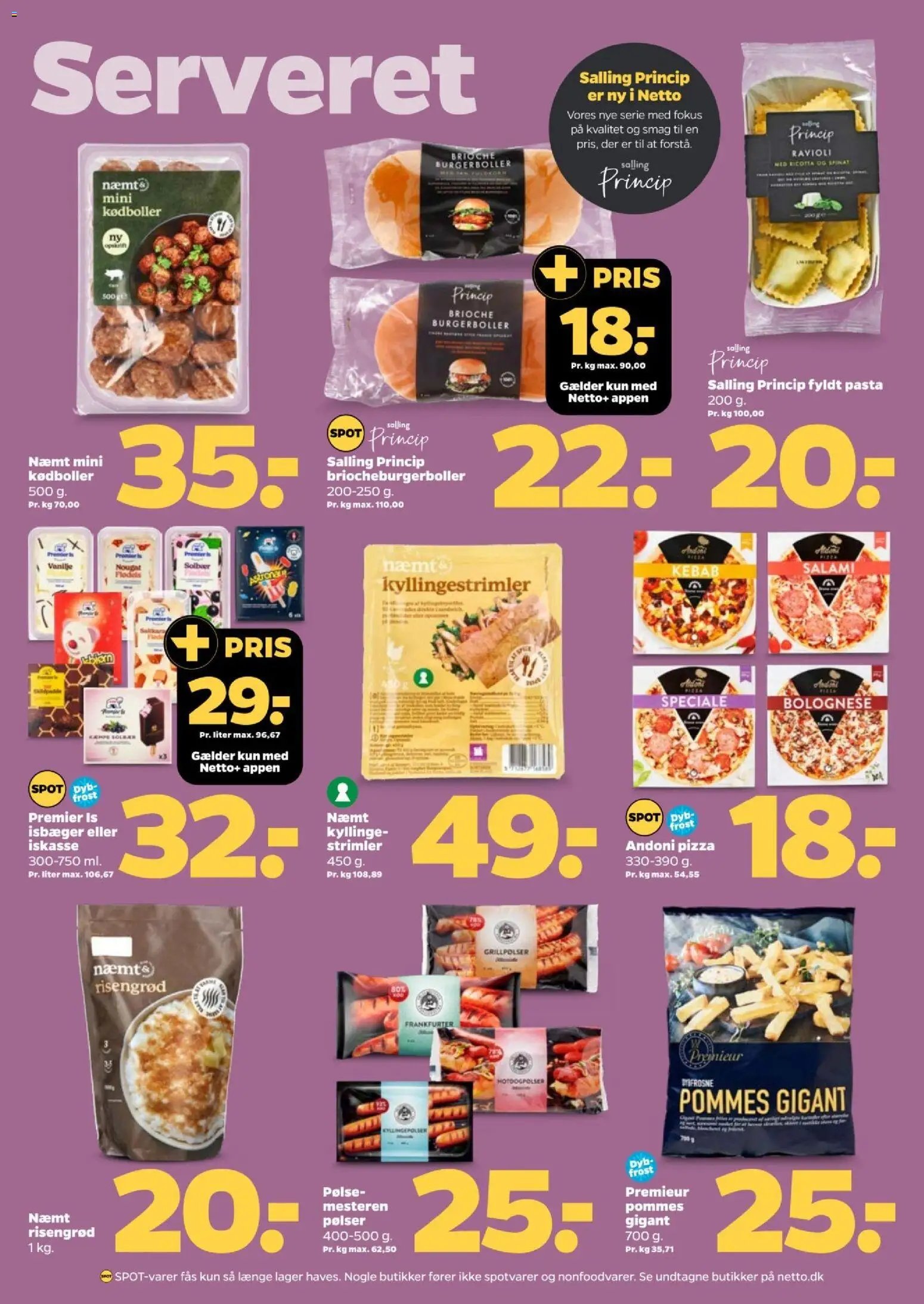 Nye Netto tilbud fra 24/10/2026