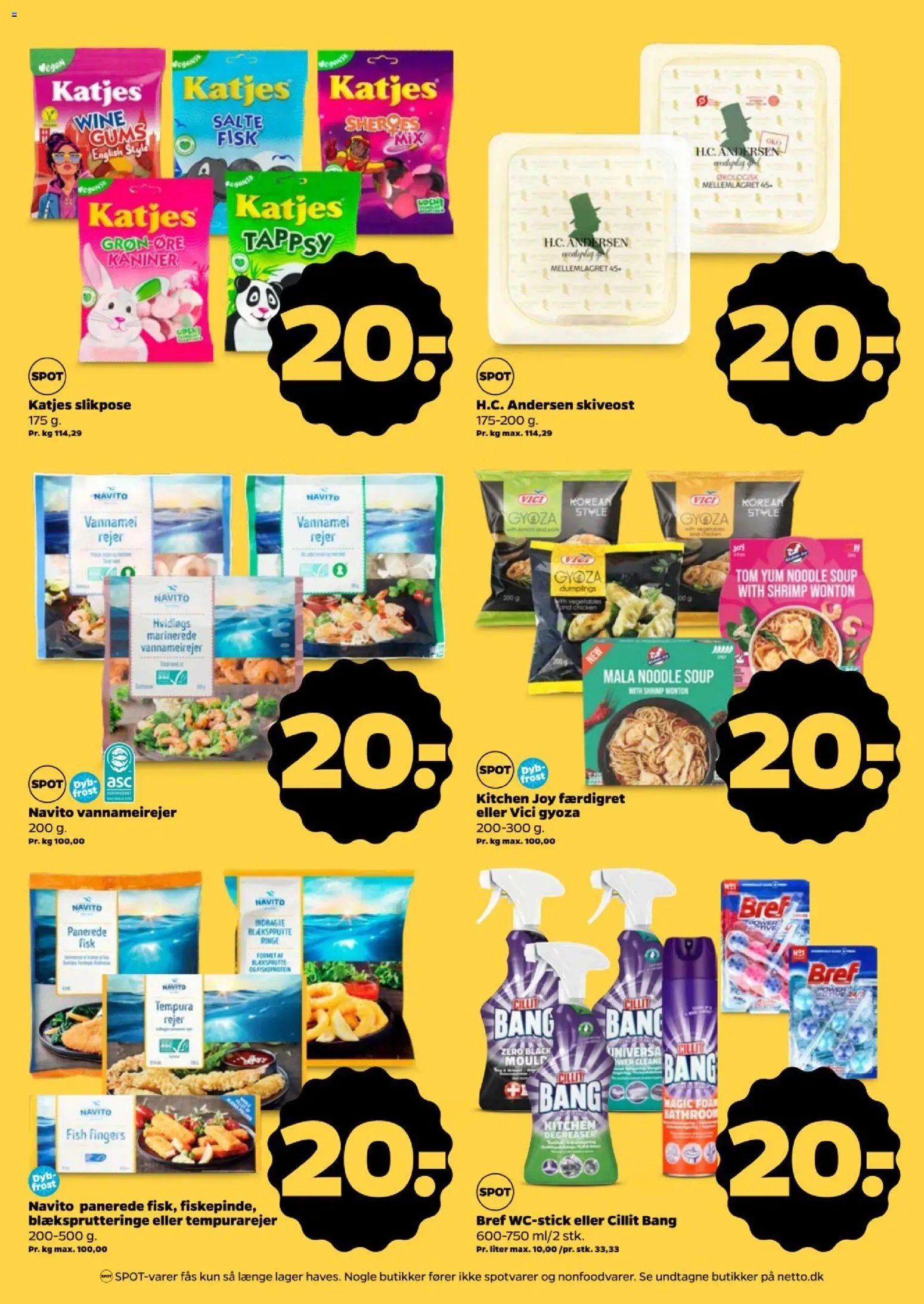 Nye Netto tilbud fra 24/10/2026