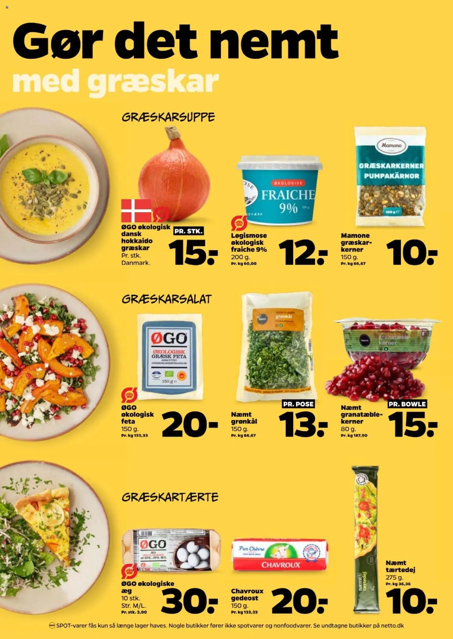 Nye Netto tilbud fra 24/10/2026