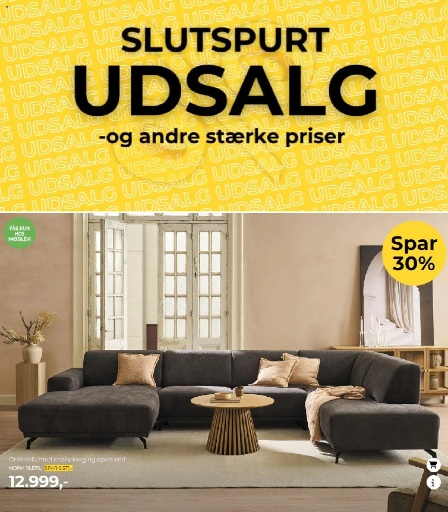 Møblér tilbudsavis fra 29/01/2026 Tilbudsavis