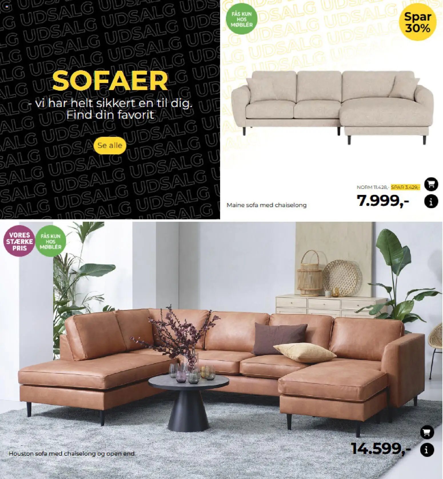 Møblér tilbudsavis fra 29/01/2026 Tilbudsavis