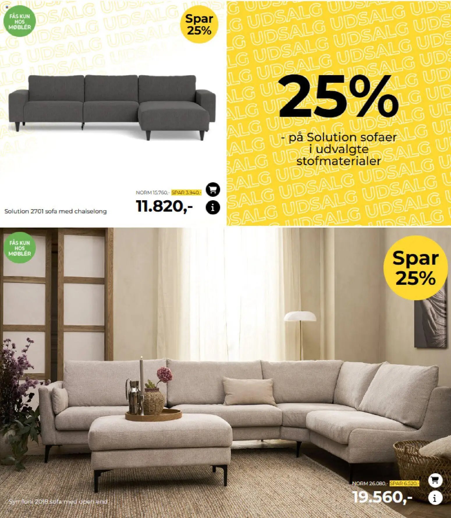 Møblér tilbudsavis fra 29/01/2026 Tilbudsavis