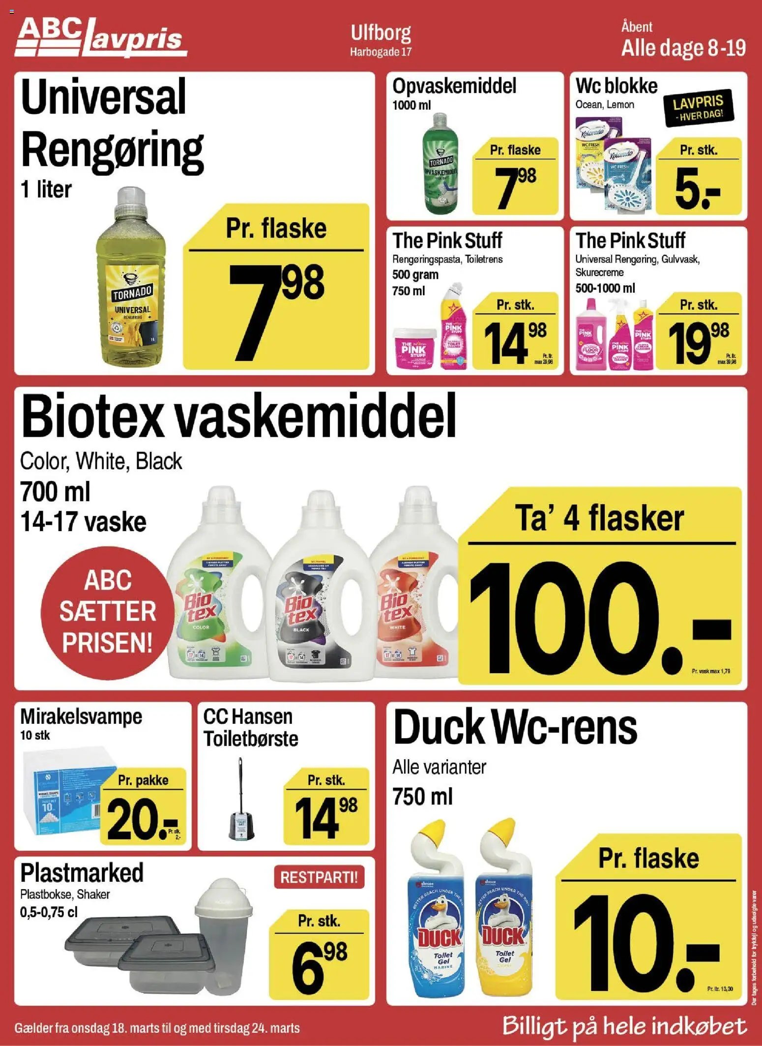Abc Lavpris tilbudsavis fra 18/03/2026 Abc Lavpris - Ulfborg