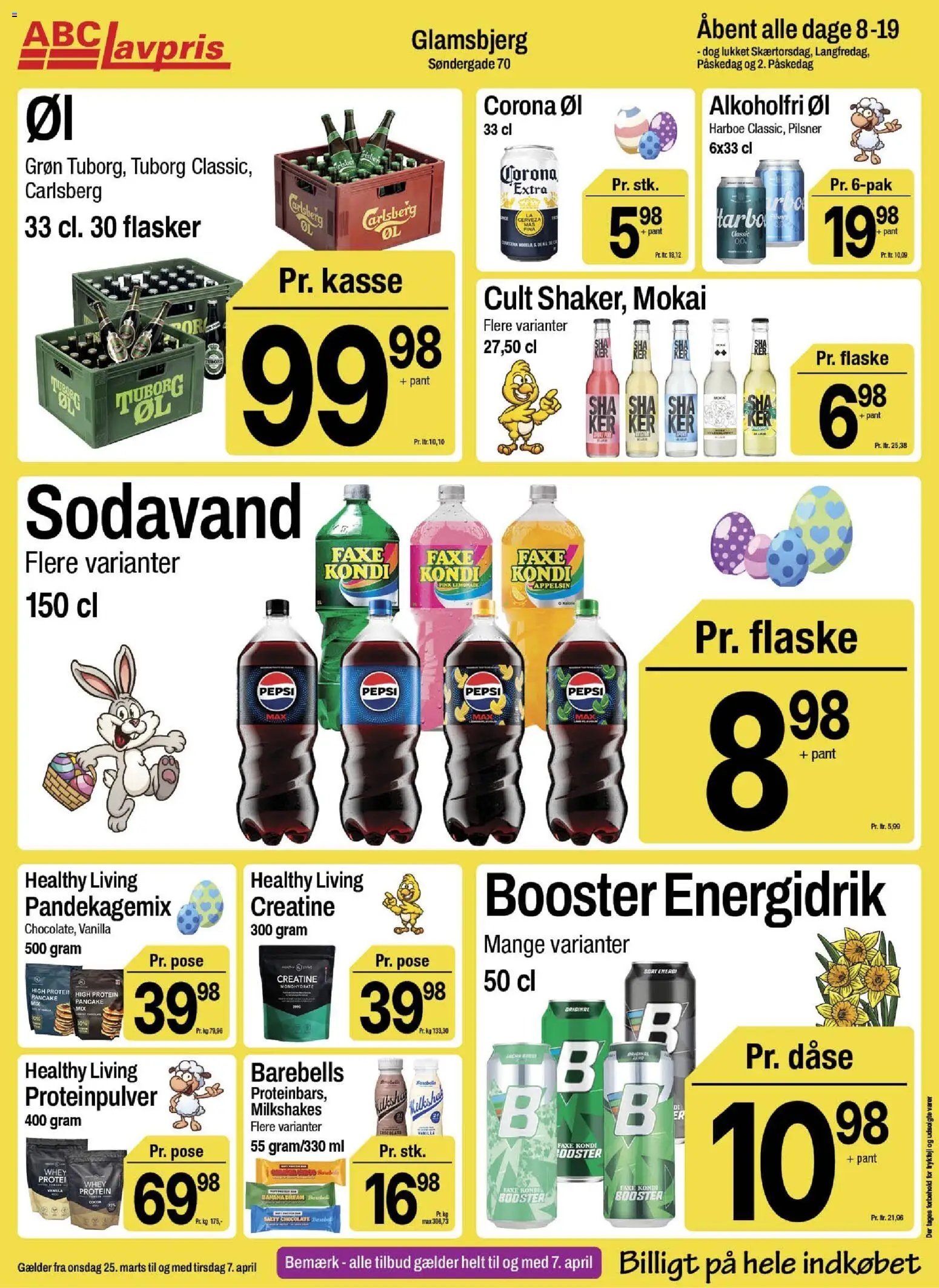 Abc Lavpris tilbudsavis fra 25/03/2026 Abc Lavpris - Glamsbjerg