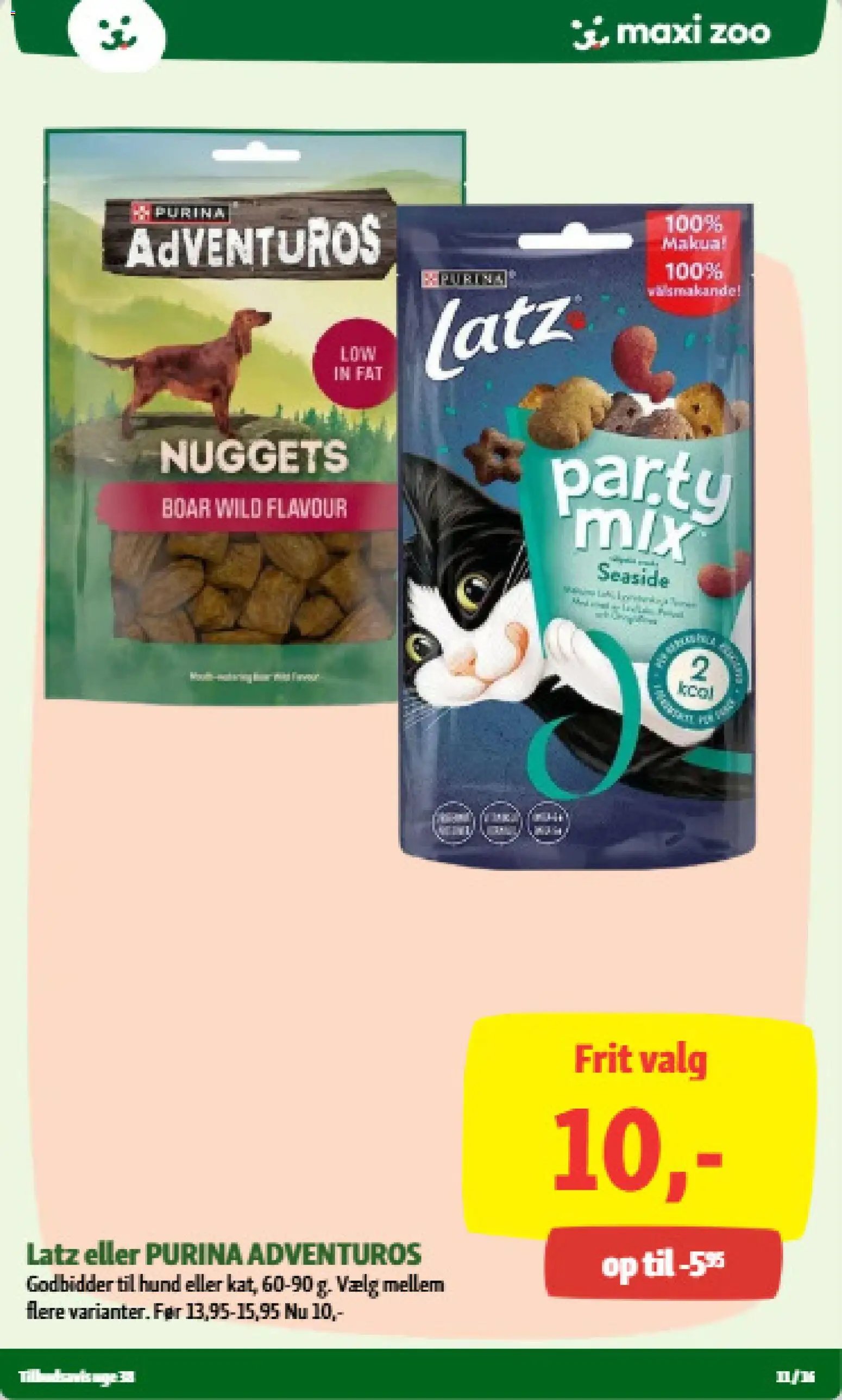 Maxi Zoo tilbudsavis fra 14/09/2026 Maxi Zoo - Tilbudsavis uge 38