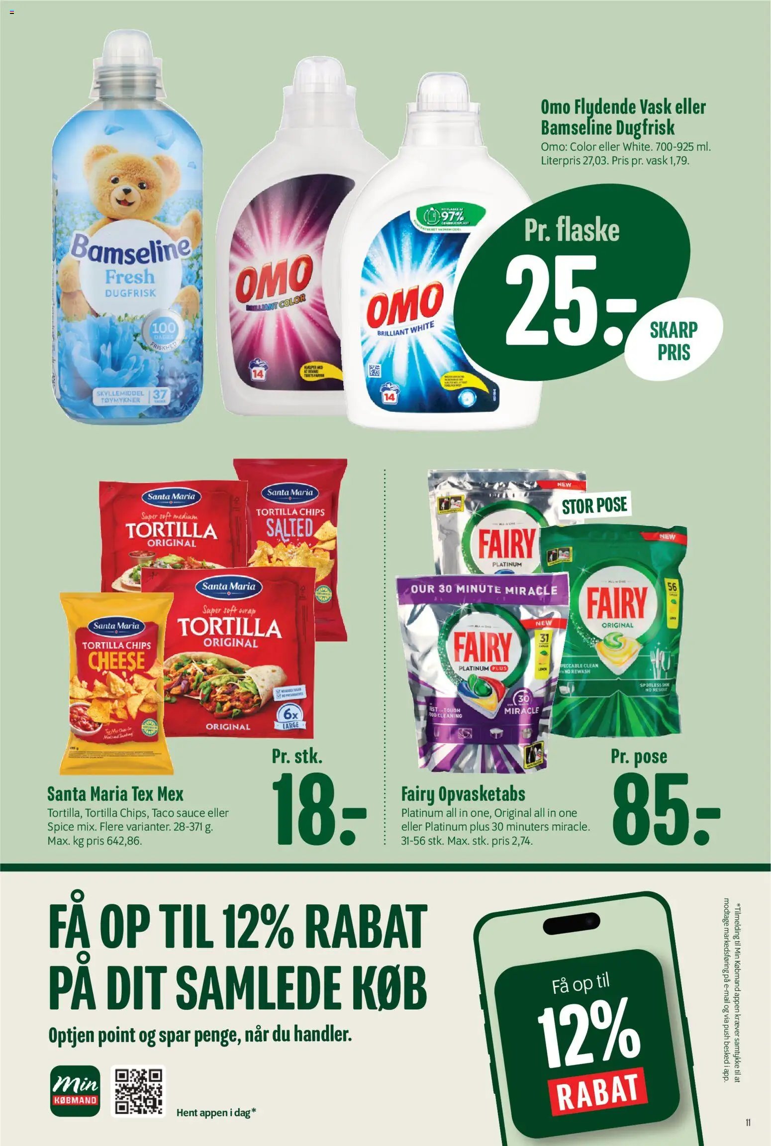 Min Købmand tilbudsavis fra 29/05/2026 Min Købmand - Tilbudsavis uge 23
