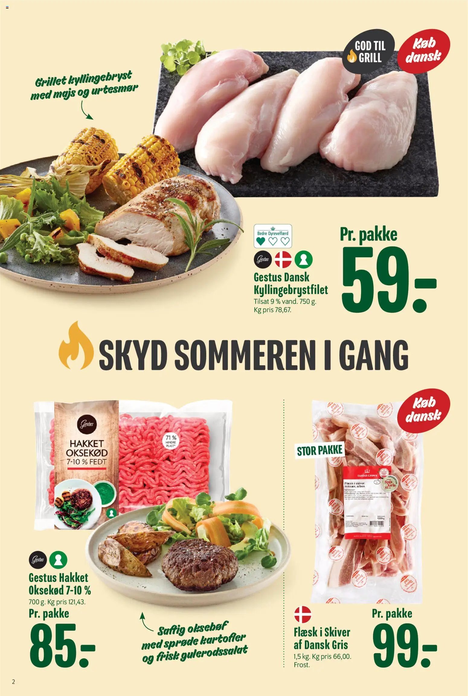 Min Købmand tilbudsavis fra 29/05/2026 Min Købmand - Tilbudsavis uge 23