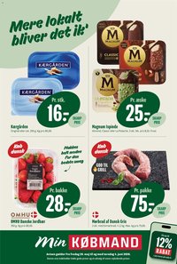 Min Købmand tilbudsavis fra 29/05/2026 Min Købmand - Tilbudsavis uge 23