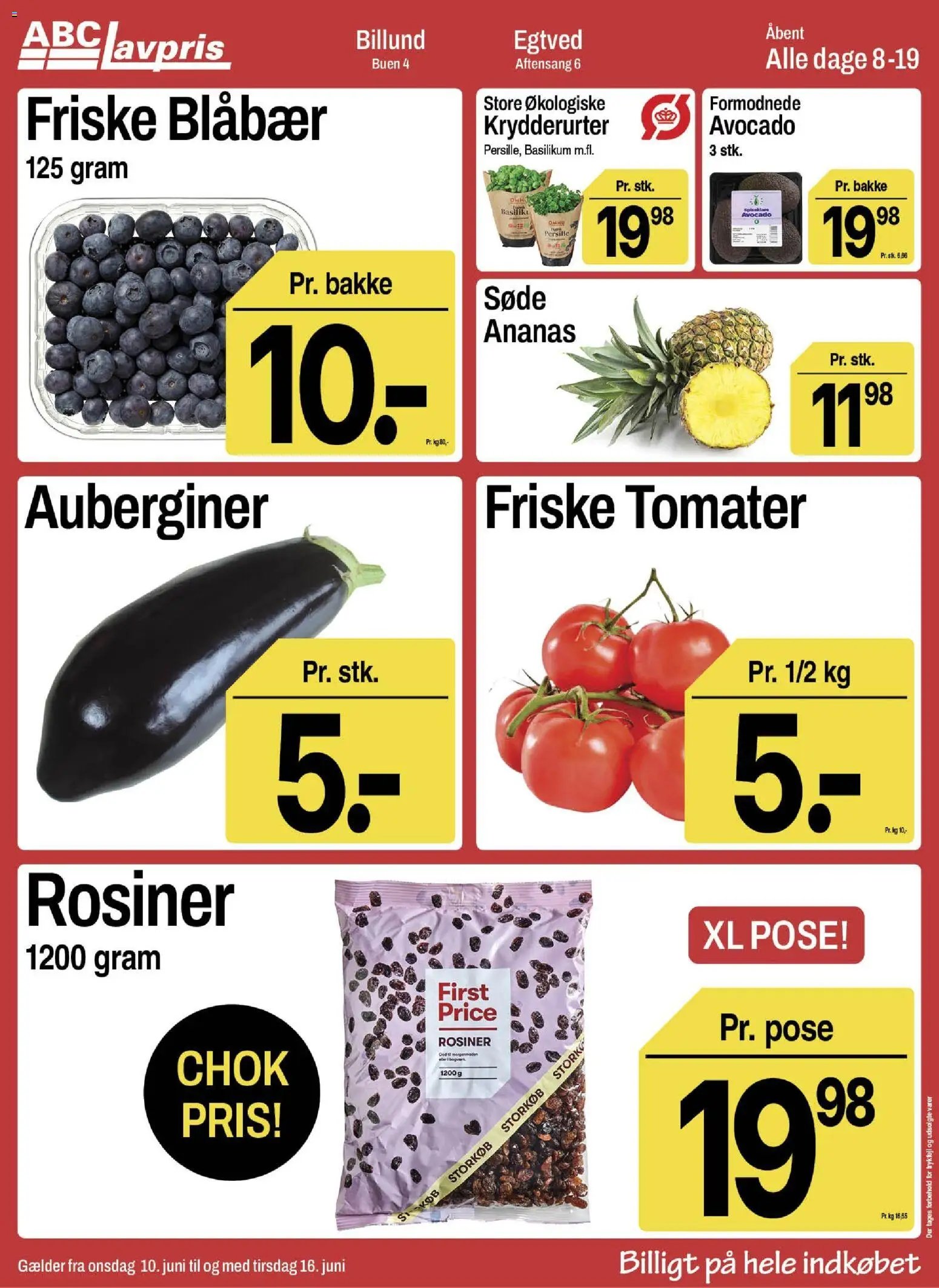 Abc Lavpris tilbudsavis fra 10/06/2026 Abc Lavpris - Billund