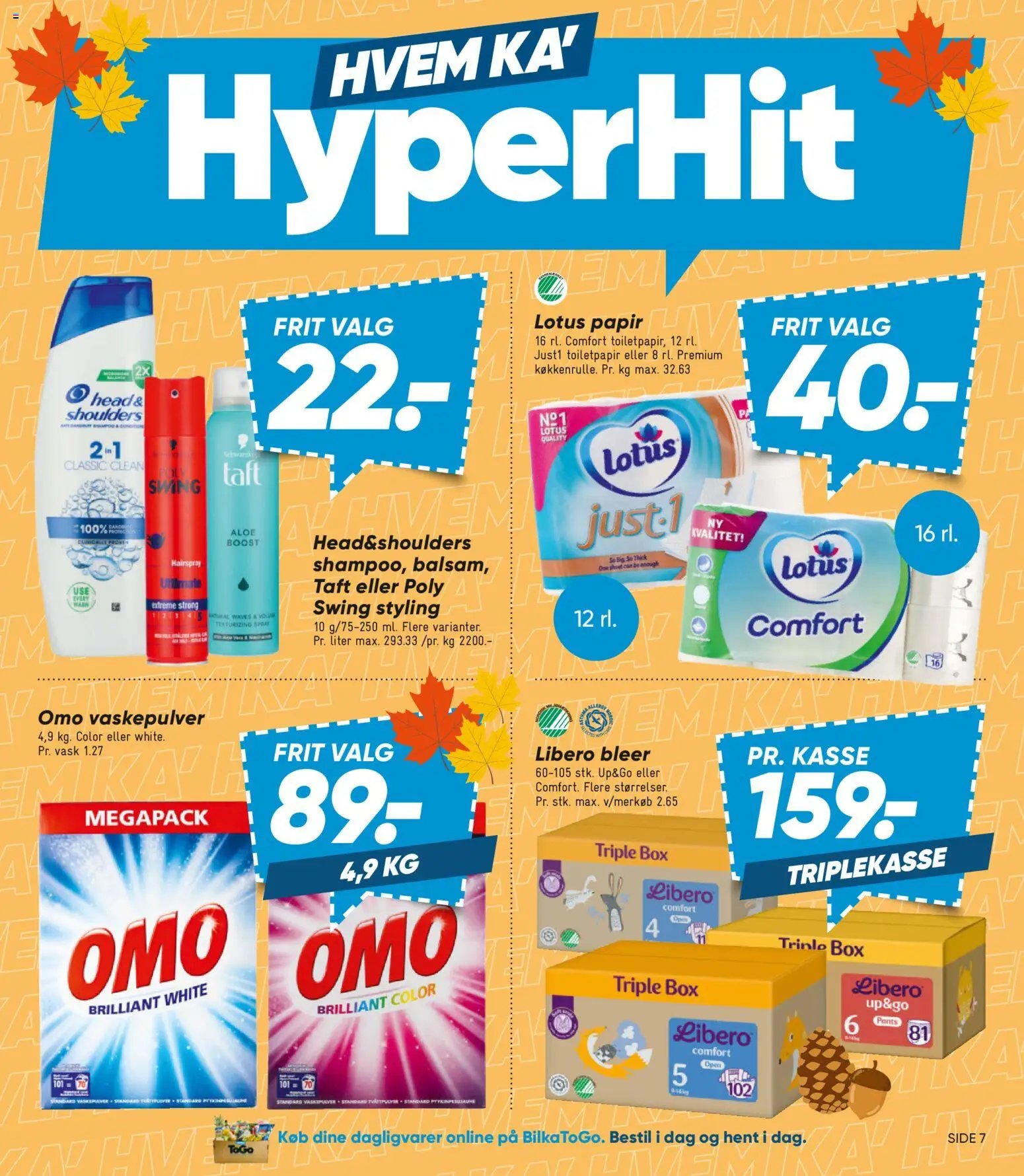 Bilka tilbudsavis fra 18/09/2026 Bilka - Tilbudsavis uge 39