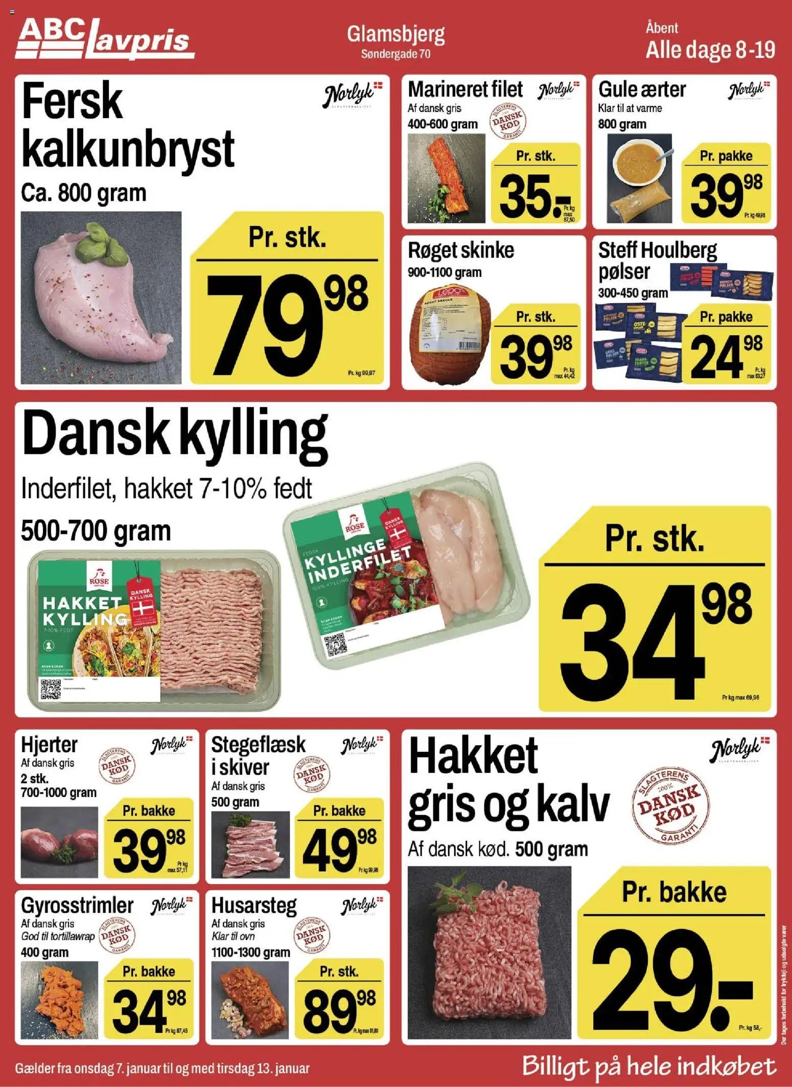 Abc Lavpris tilbudsavis fra 07/01/2026 Glamsbjerg