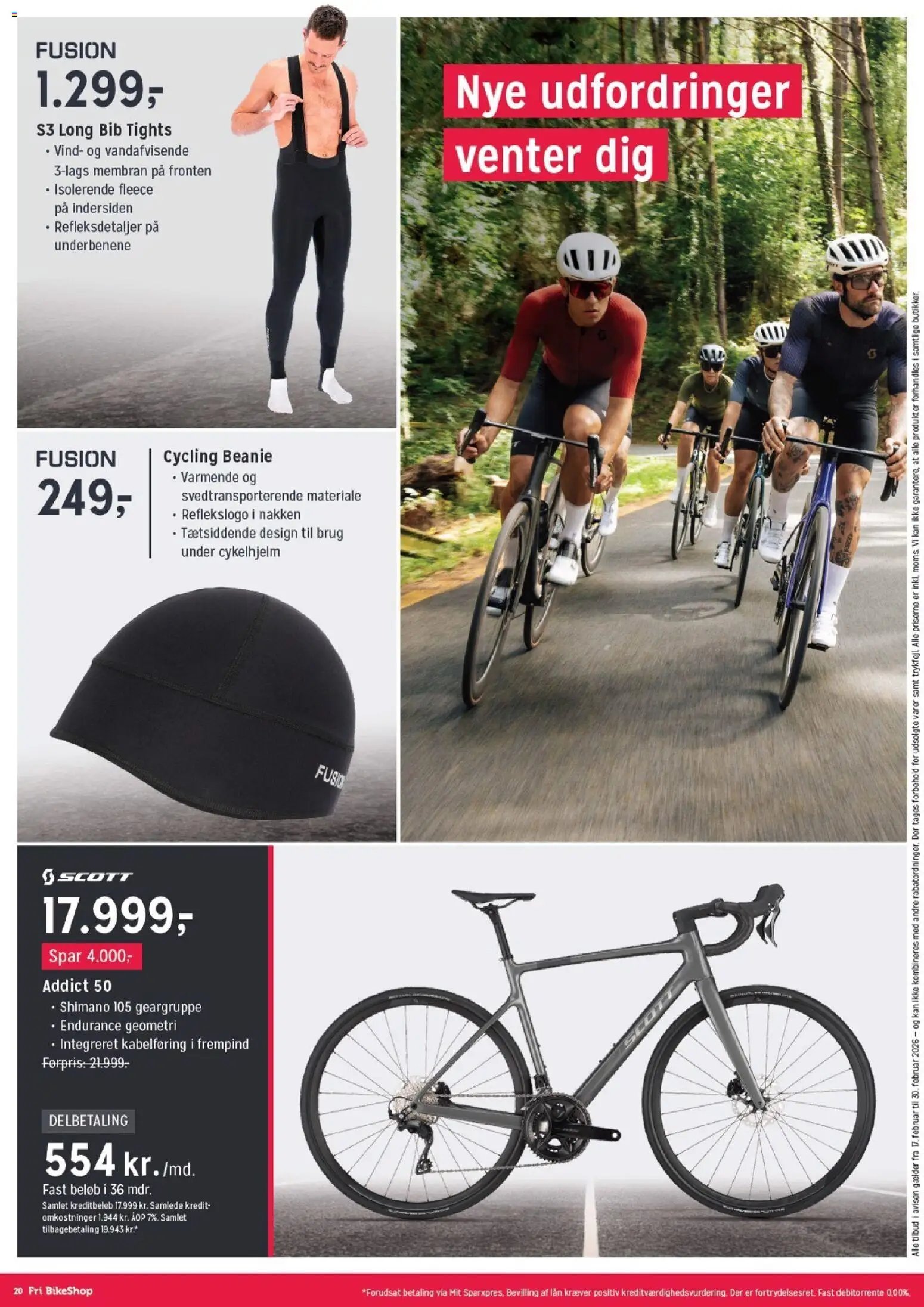 Fri BikeShop tilbudsavis fra 17/02/2026 Tilbudsavis