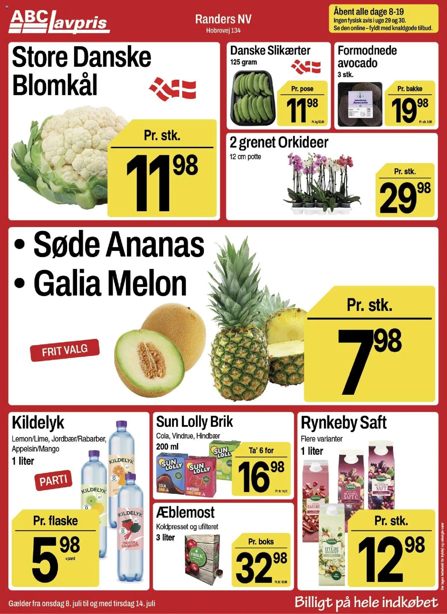 Abc Lavpris tilbudsavis fra 08/07/2026 Abc Lavpris - Tilbudsavis uge 28