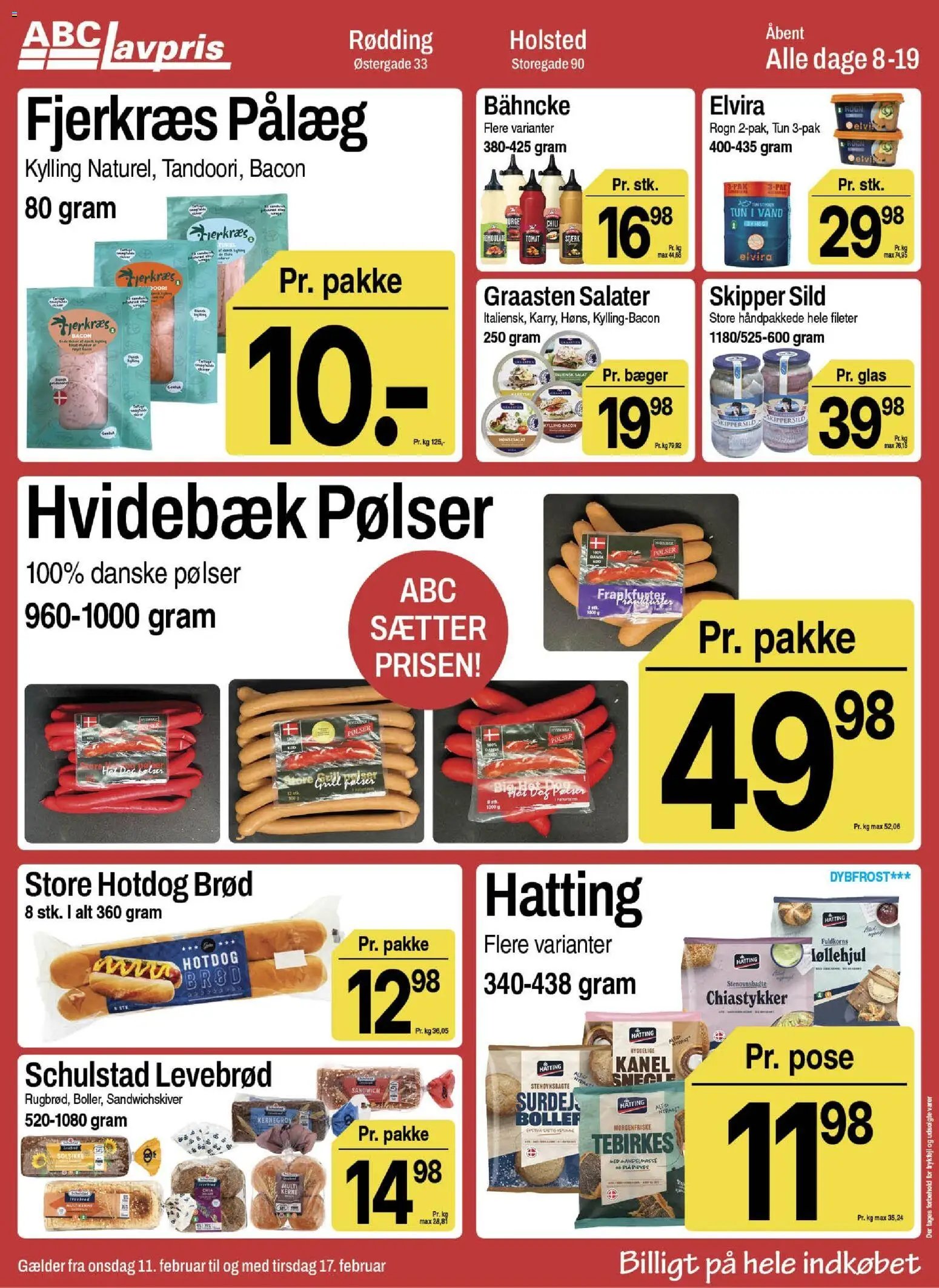 Abc Lavpris tilbudsavis fra 11/02/2026 Holsted