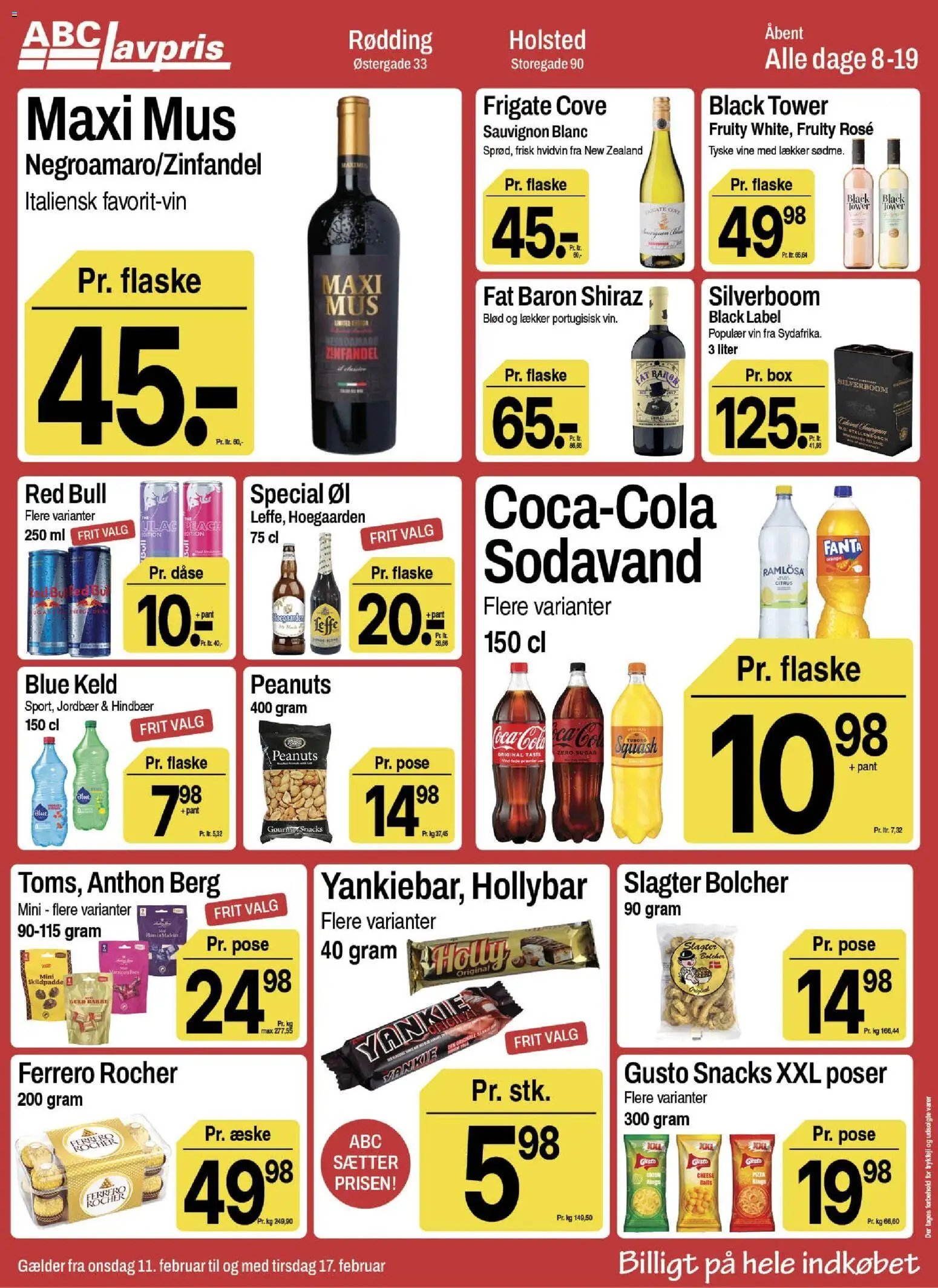 Abc Lavpris tilbudsavis fra 11/02/2026 Holsted