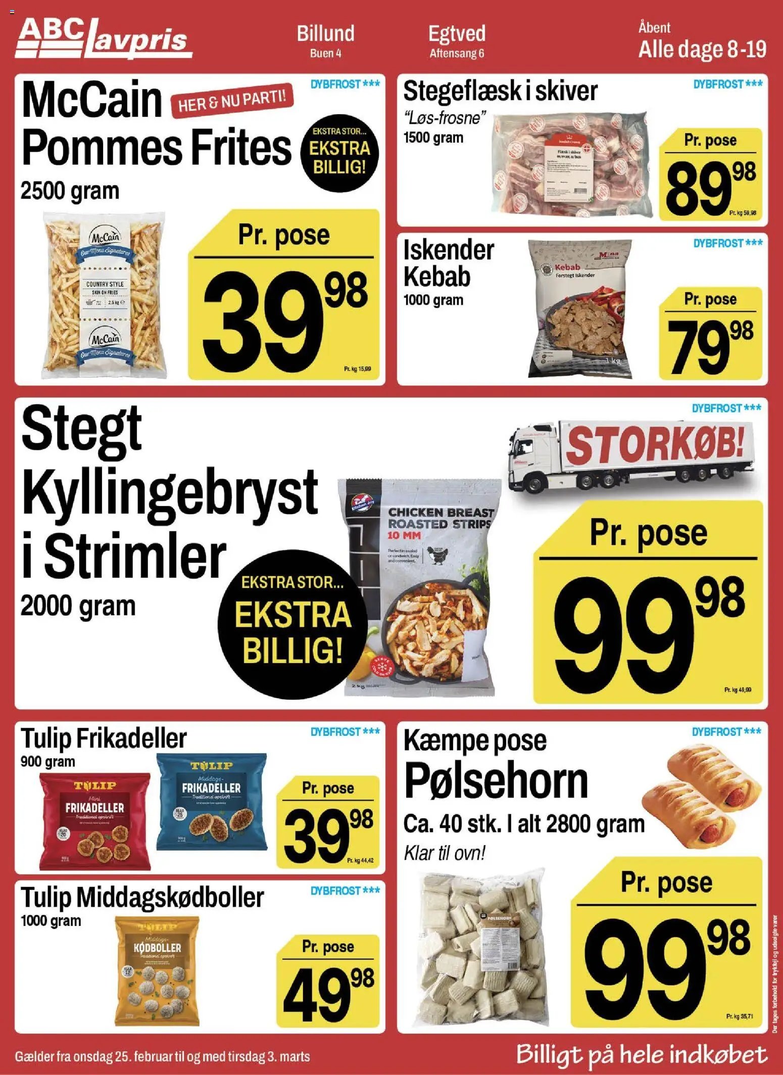 Abc Lavpris tilbudsavis fra 25/02/2027 Billund