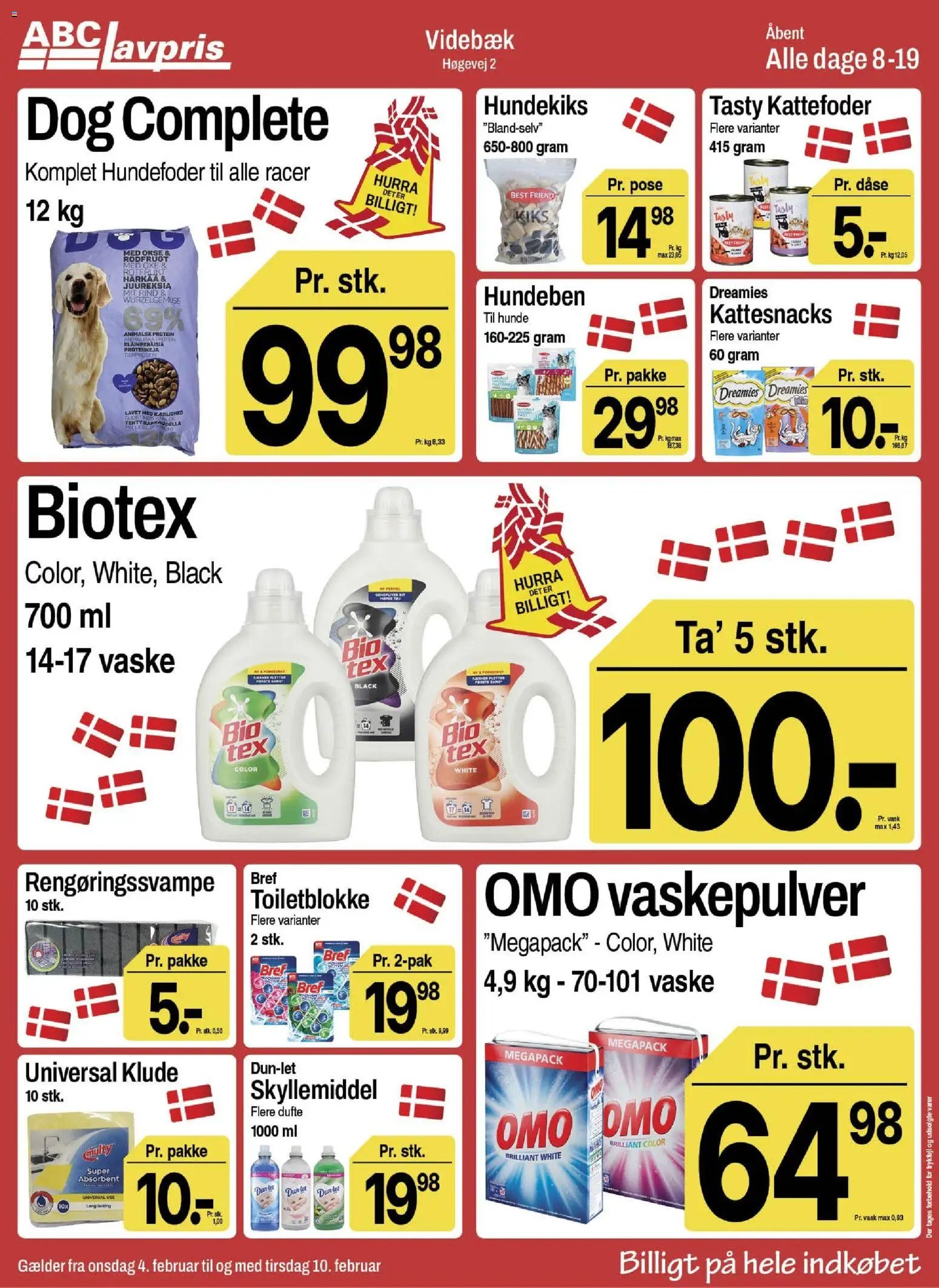 Abc Lavpris tilbudsavis fra 04/02/2026 Videbæk