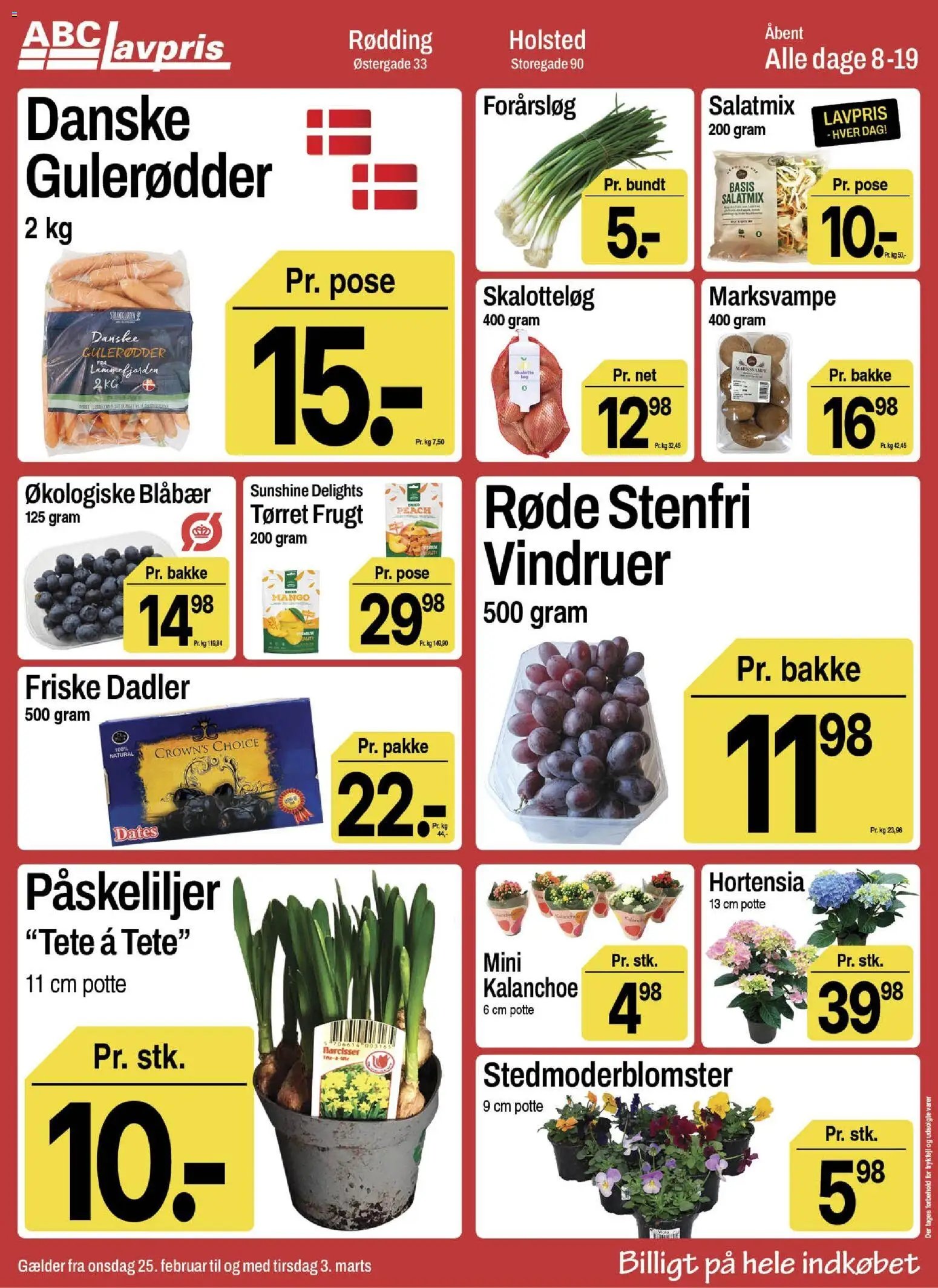 Abc Lavpris tilbudsavis fra 25/02/2026 Holsted