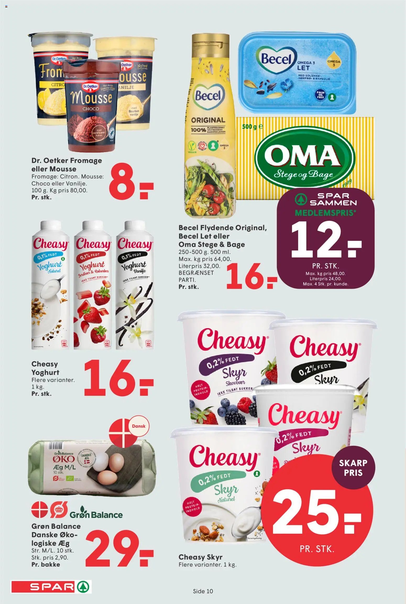 Nye Spar tilbud fra 23/10/2026
