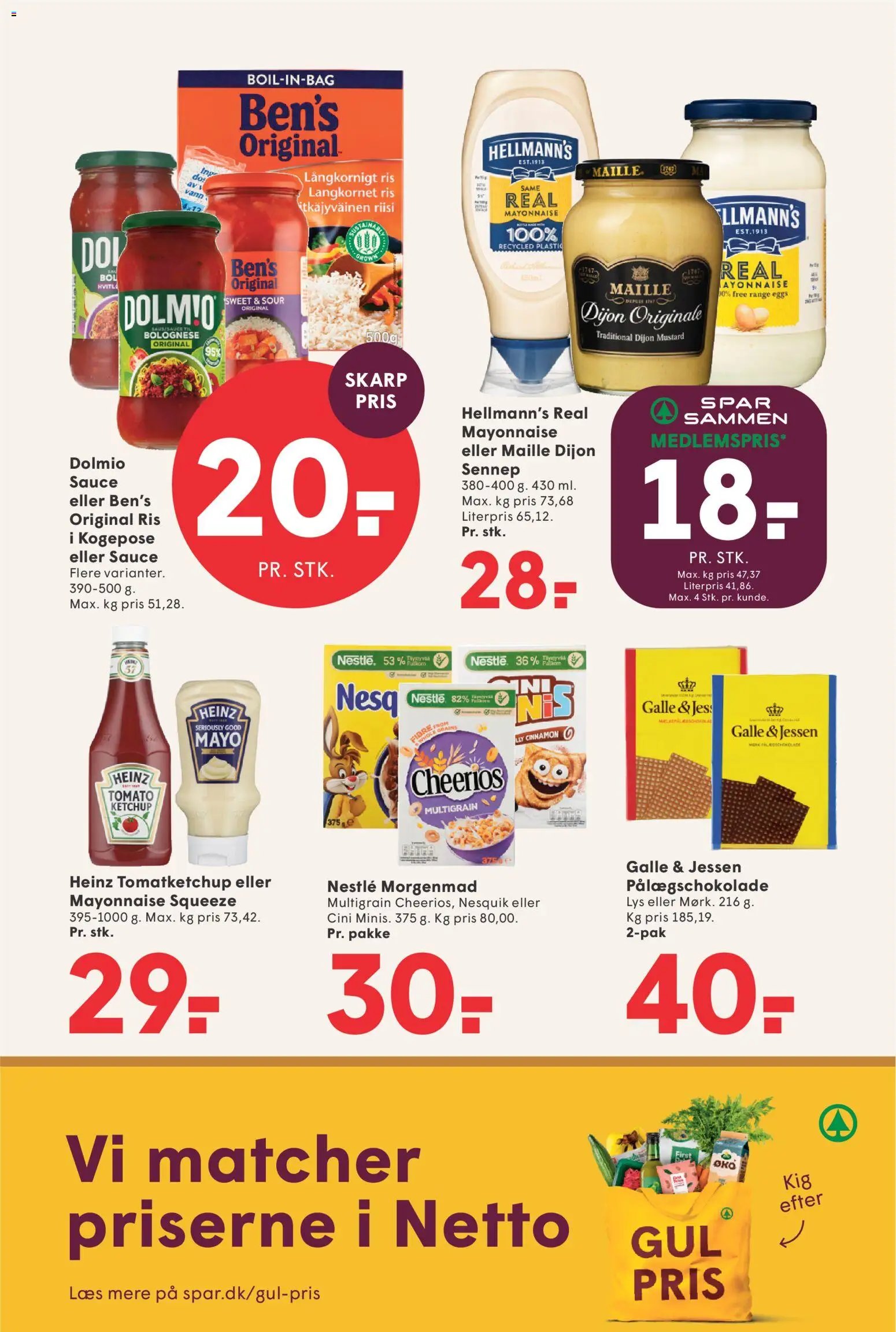 Nye Spar tilbud fra 23/10/2026