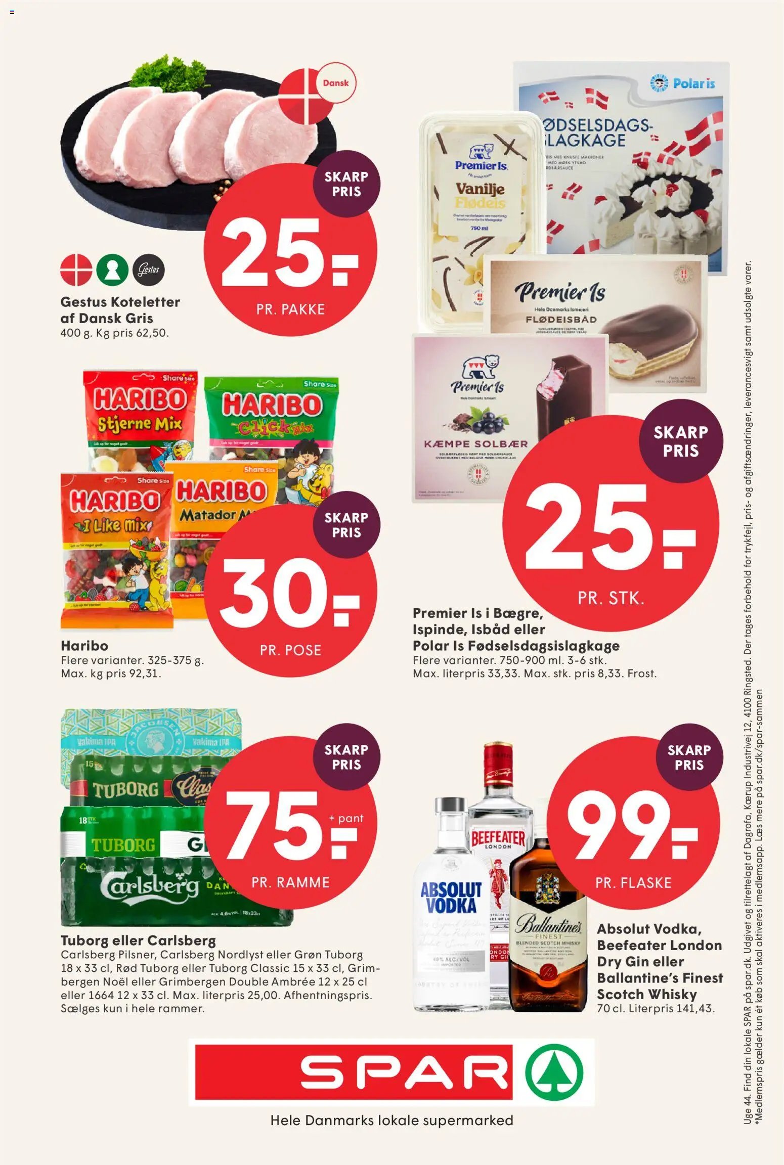 Nye Spar tilbud fra 23/10/2026