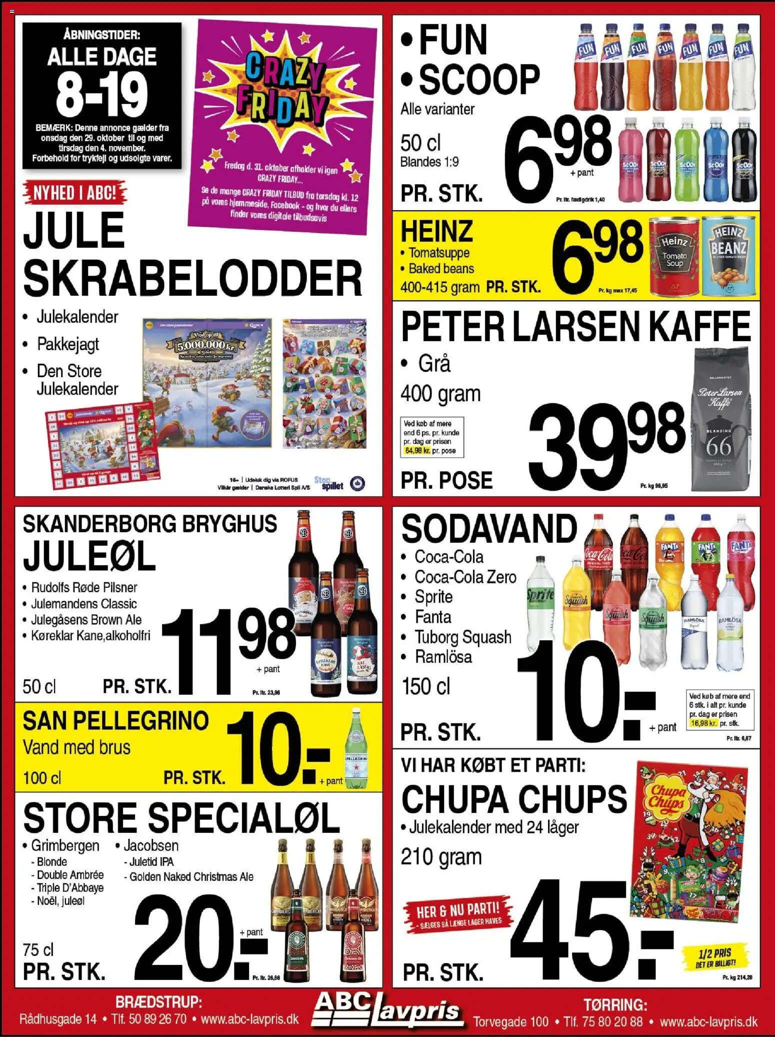 Abc Lavpris tilbudsavis fra 29/10/2025 Brædstrup
