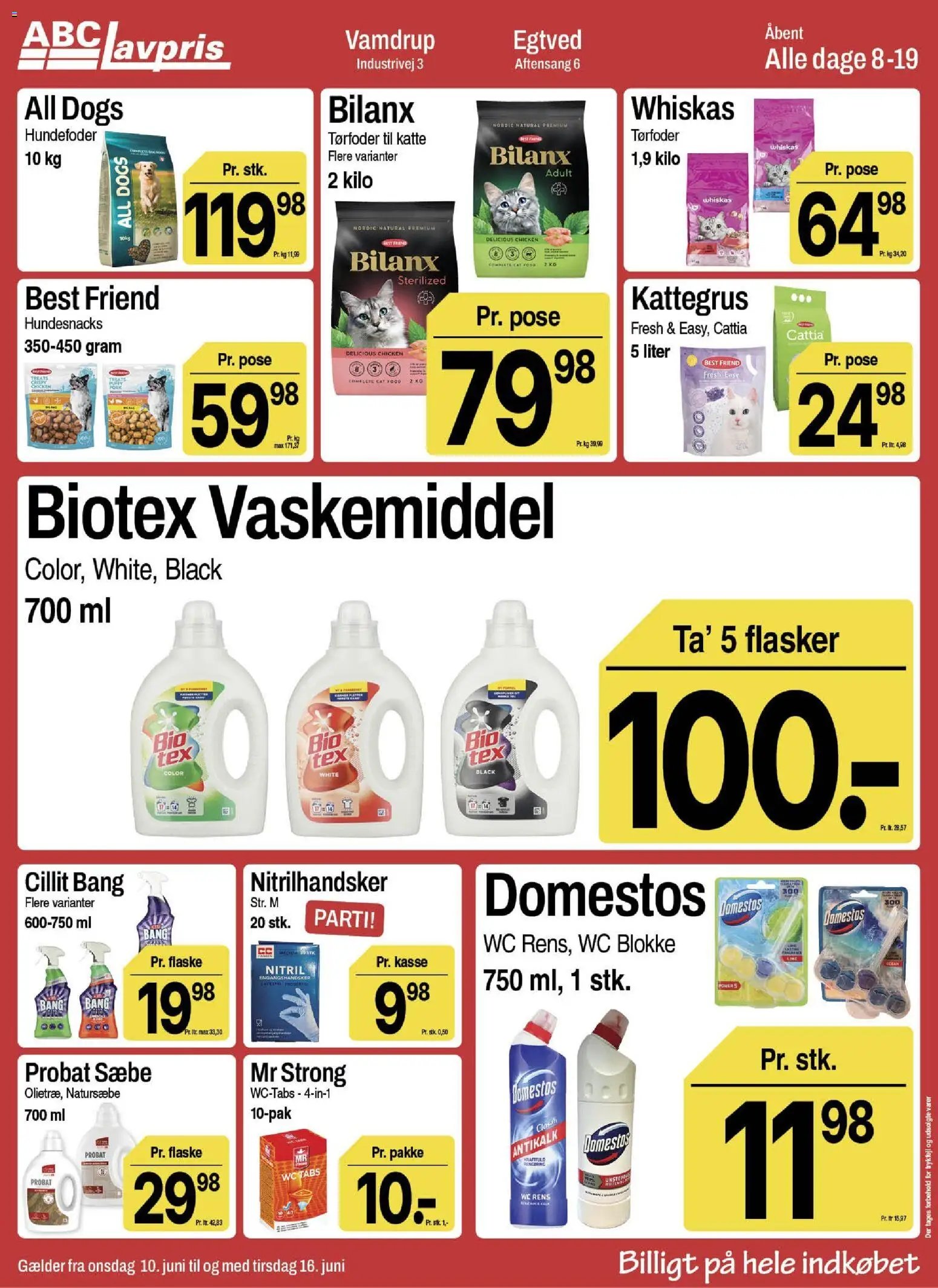 Abc Lavpris tilbudsavis fra 10/06/2026 Abc Lavpris - Vamdrup