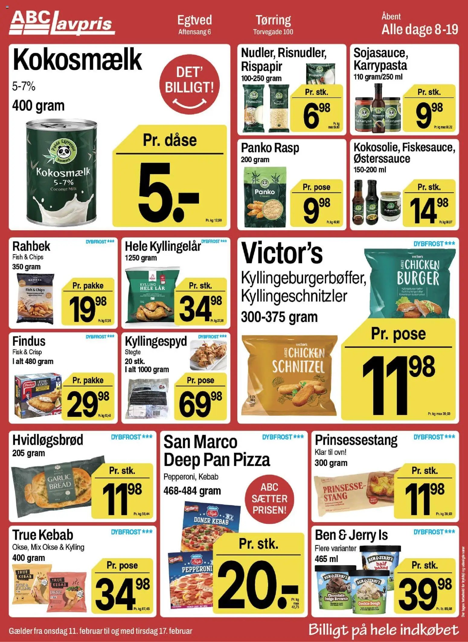 Abc Lavpris tilbudsavis fra 11/02/2026 Egtved