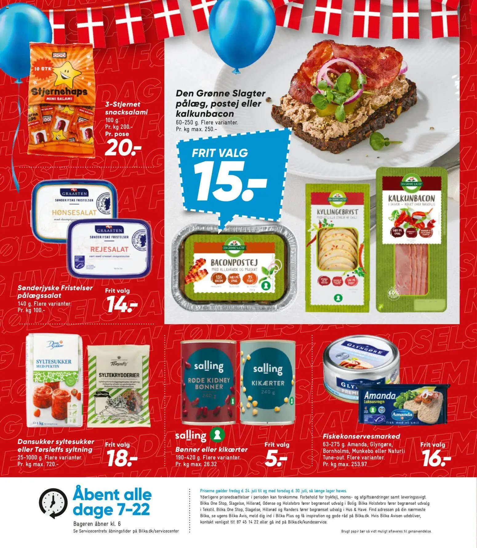 Bilka tilbudsavis fra 24/07/2026 Bilka - Tilbudsavis uge 31