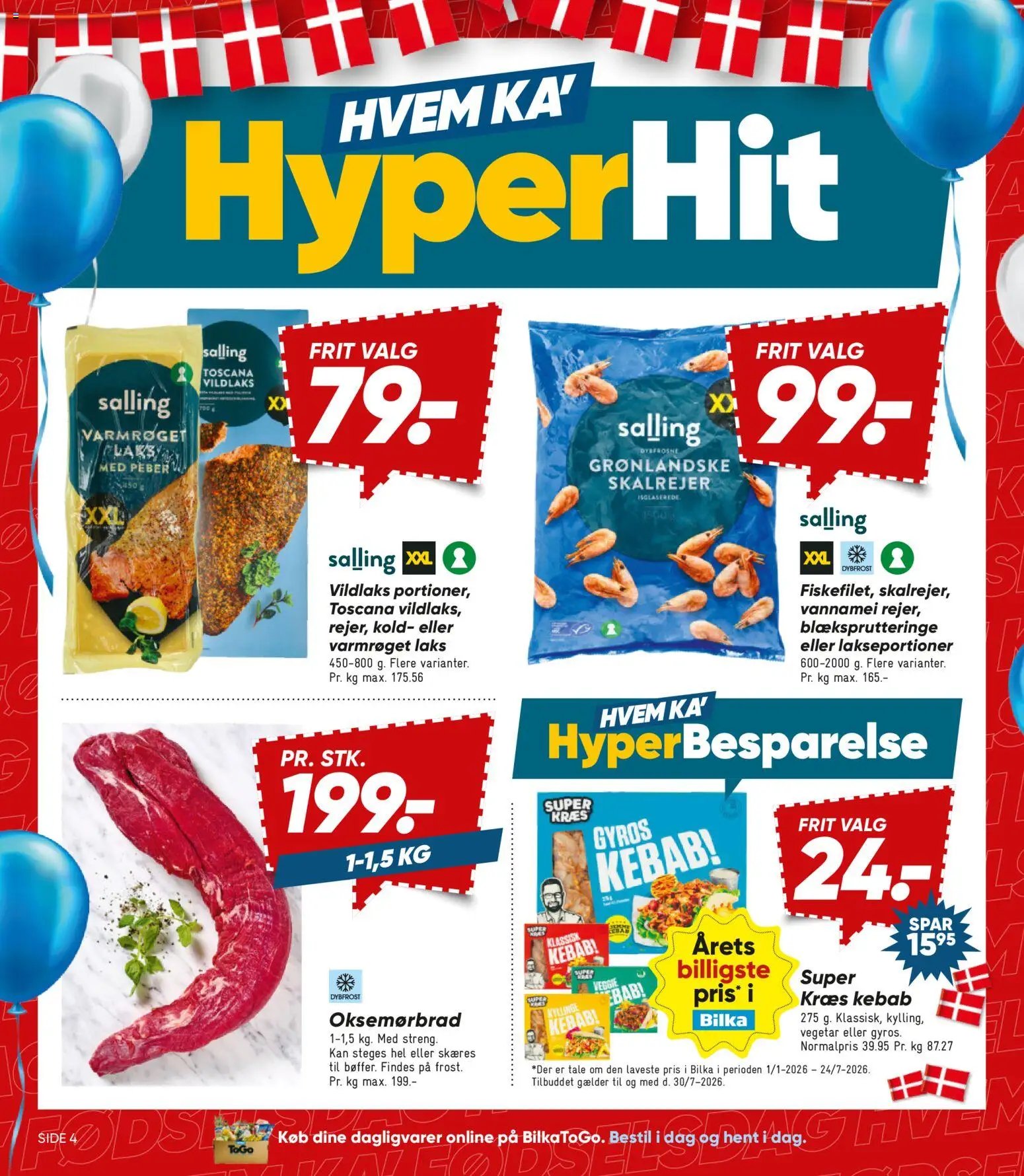 Bilka tilbudsavis fra 24/07/2026 Bilka - Tilbudsavis uge 31