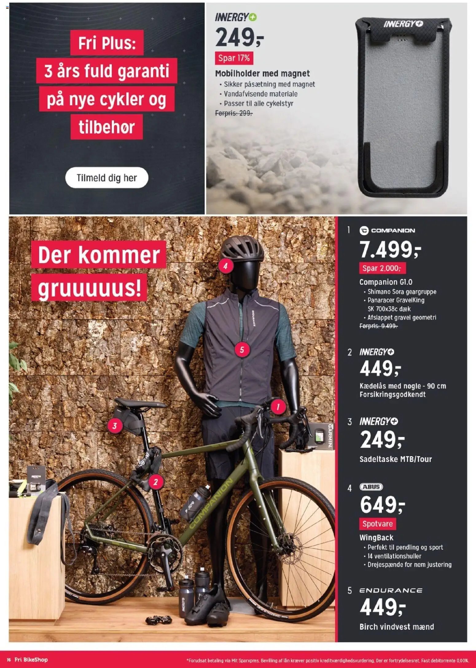 Fri BikeShop tilbudsavis fra 03/02/2026 Tilbudsavis