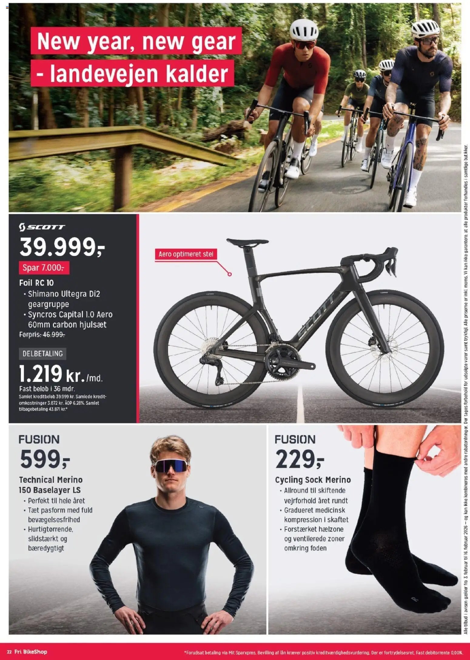 Fri BikeShop tilbudsavis fra 03/02/2026 Tilbudsavis