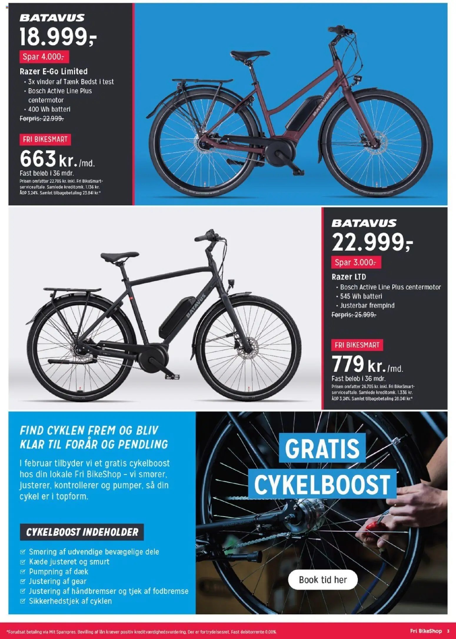 Fri BikeShop tilbudsavis fra 03/02/2026 Tilbudsavis