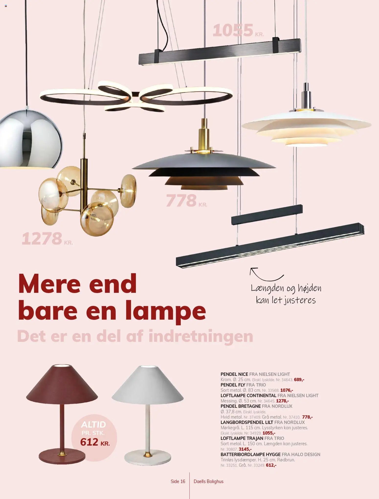 Daells Bolighus tilbudsavis fra 15/04/2026 Daells Bolighus - Nyt til spisestuen (2026-04-15)
