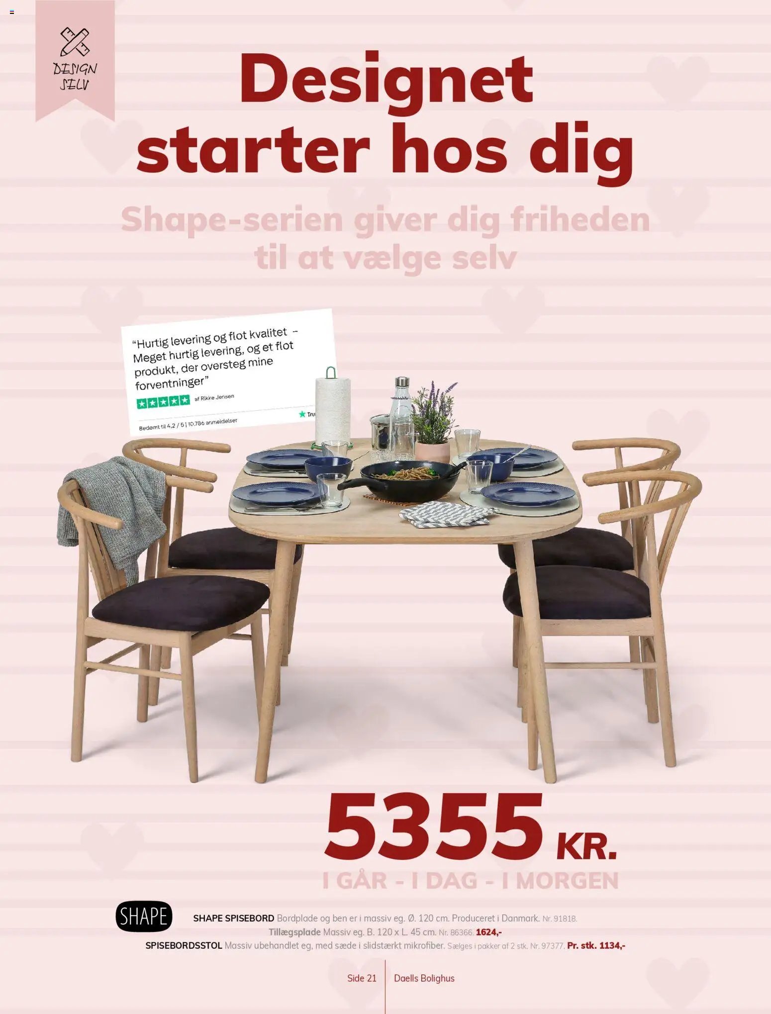 Daells Bolighus tilbudsavis fra 15/04/2026 Daells Bolighus - Nyt til spisestuen (2026-04-15)