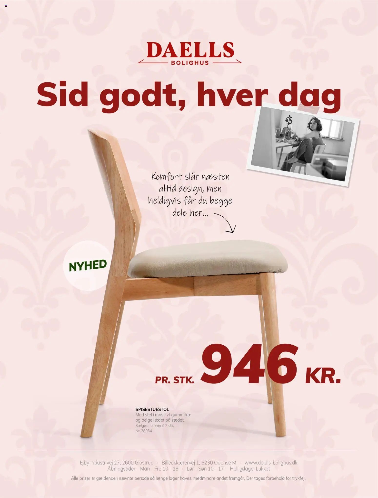 Daells Bolighus tilbudsavis fra 15/04/2026 Daells Bolighus - Nyt til spisestuen (2026-04-15)
